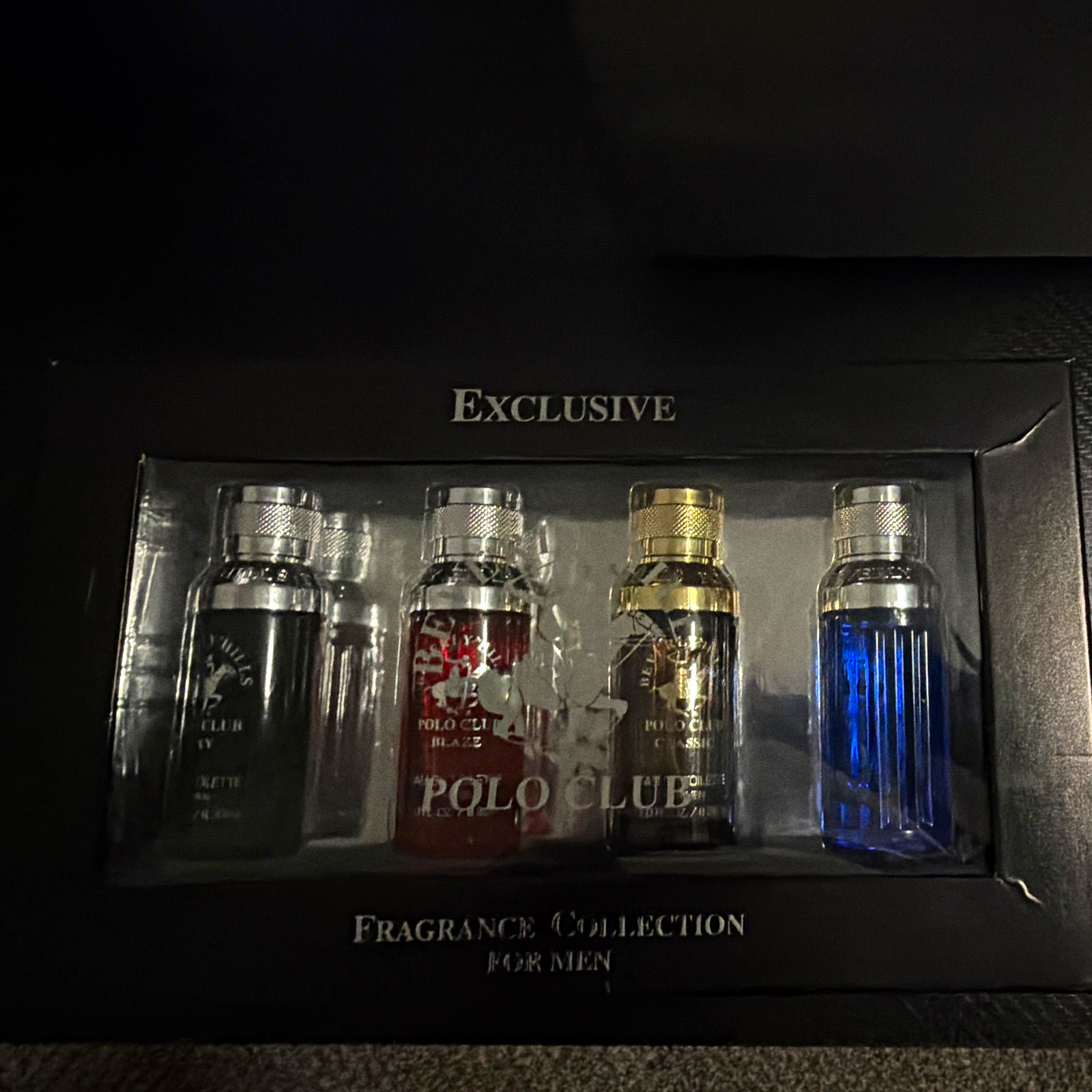 Beverly Hills Polo Club Exclusive Collection 4pc EDT Spray Set 4×1.0 fl oz