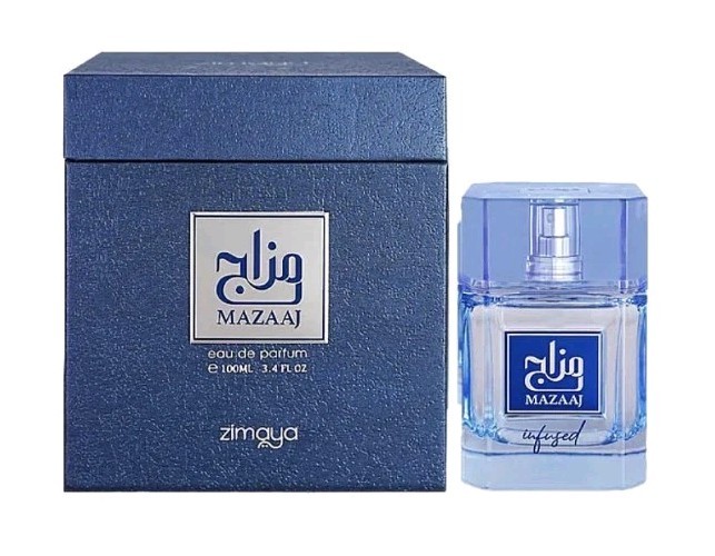 Mazaaj Infused by Zimaya 3.4 oz EDP Cologne for Men New In Box
