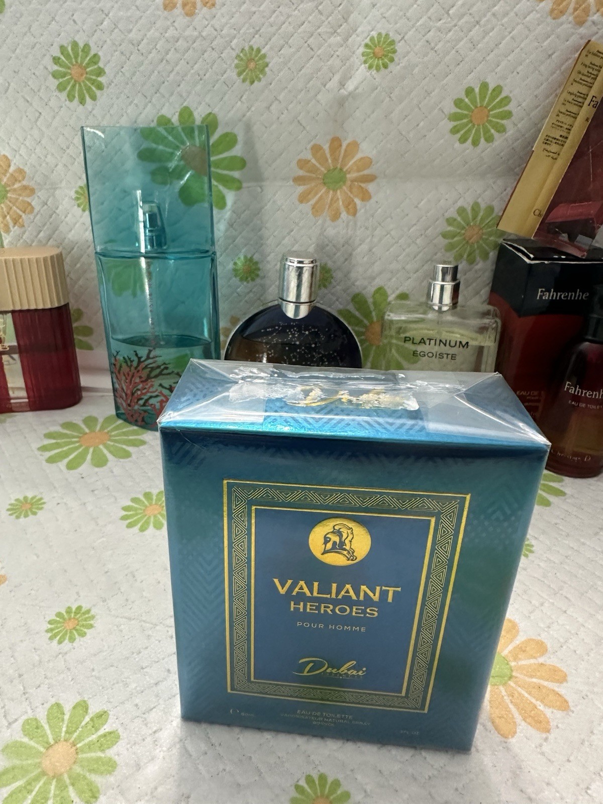 Dubai Valiant Heroes Pour Homme Eau de Toilette Spray 3 fl oz New In Sealed Box