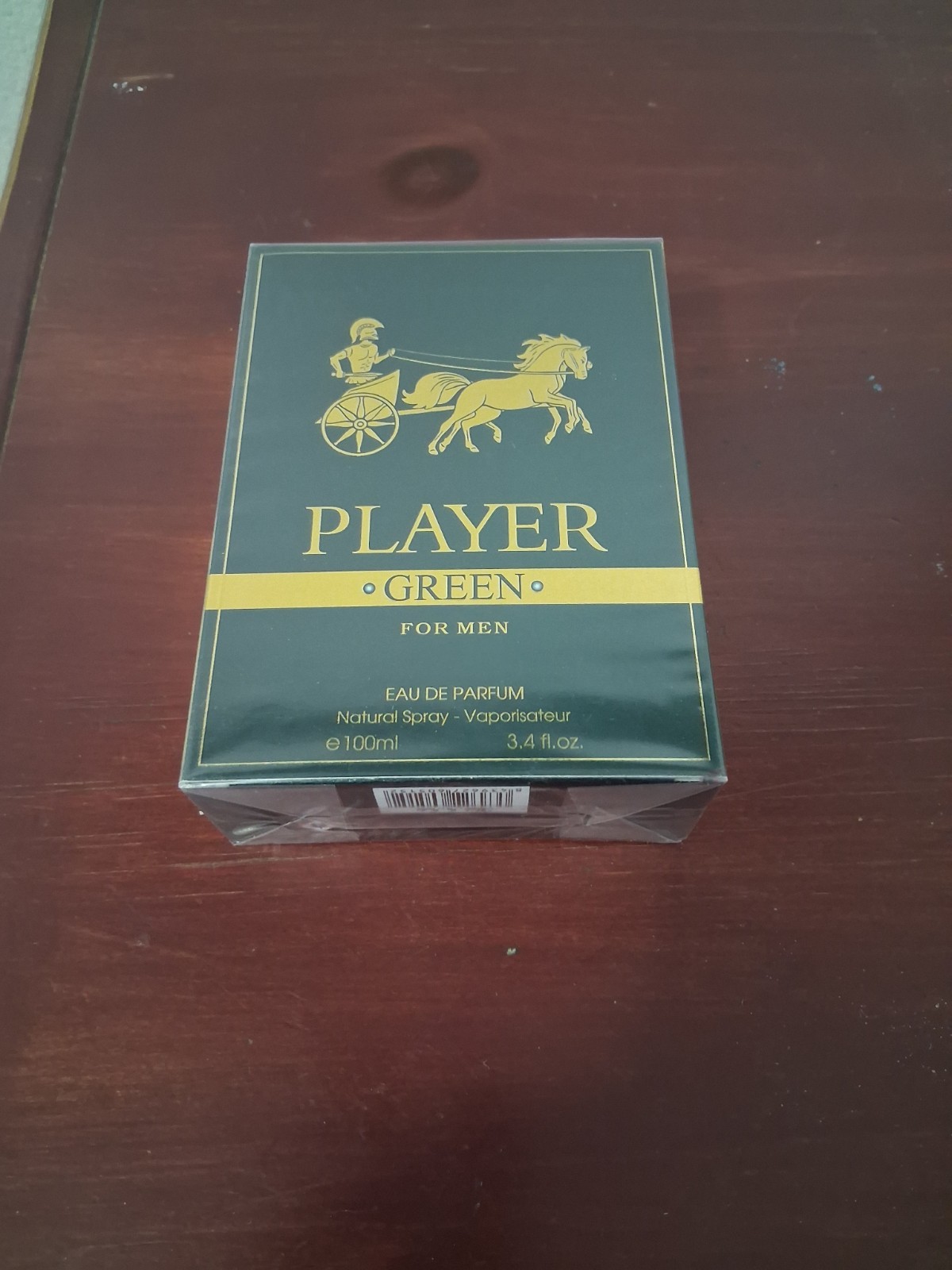 NEW! Player Green for Men – EDP- 3.4 fl oz Spray- SEALED IN PLASTC – FRAGRANCE