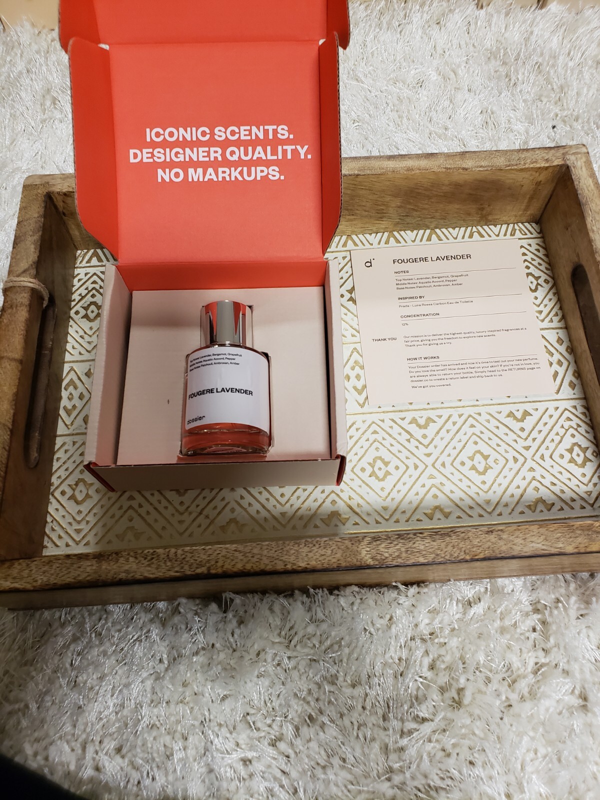 FOUGERE LAVENDER mens Perfume Dossier fragrance for Luna Rossa Carbon EDT