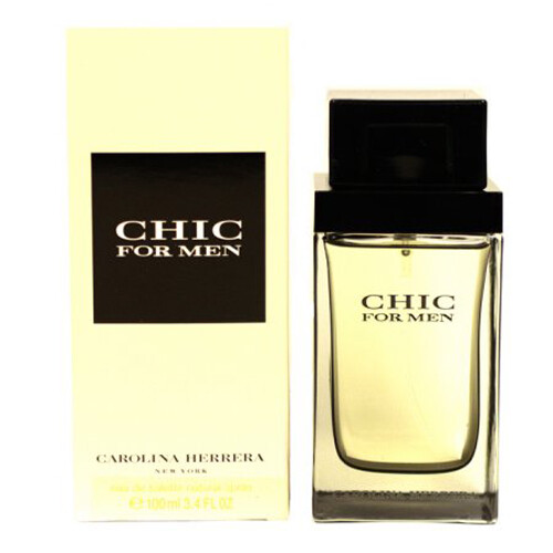 Chic by Carolina Herrera for Men Eau de Toilette Spray 3.4 oz