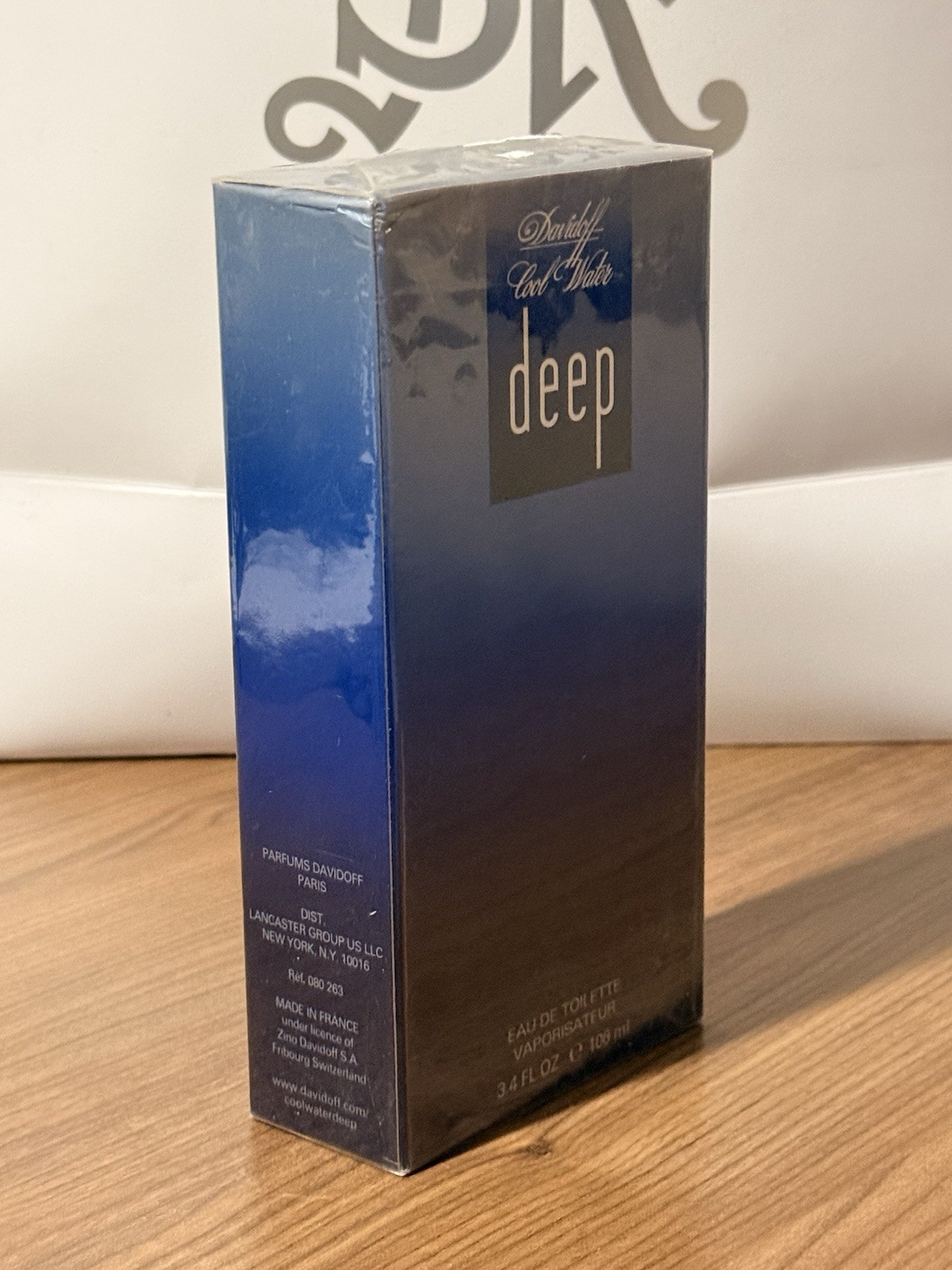 Davidoff Cool Water Deep 100 ml /3.4 oz EDT Spray NIB Rare. Discontinued.