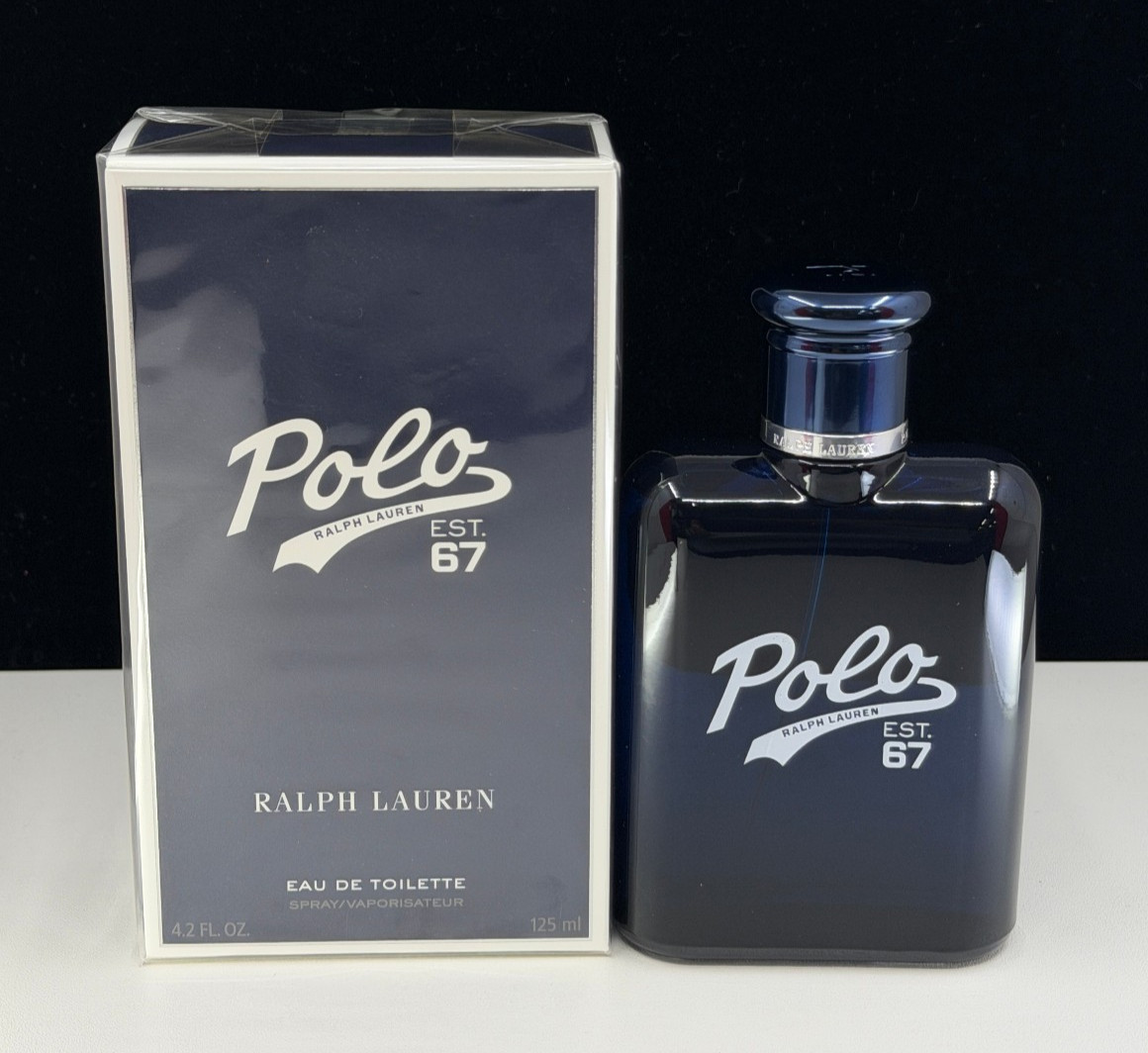 Ralph Lauren Polo Est 67 Eau De Toilette Spray 4.2 oz 125 ml NIB