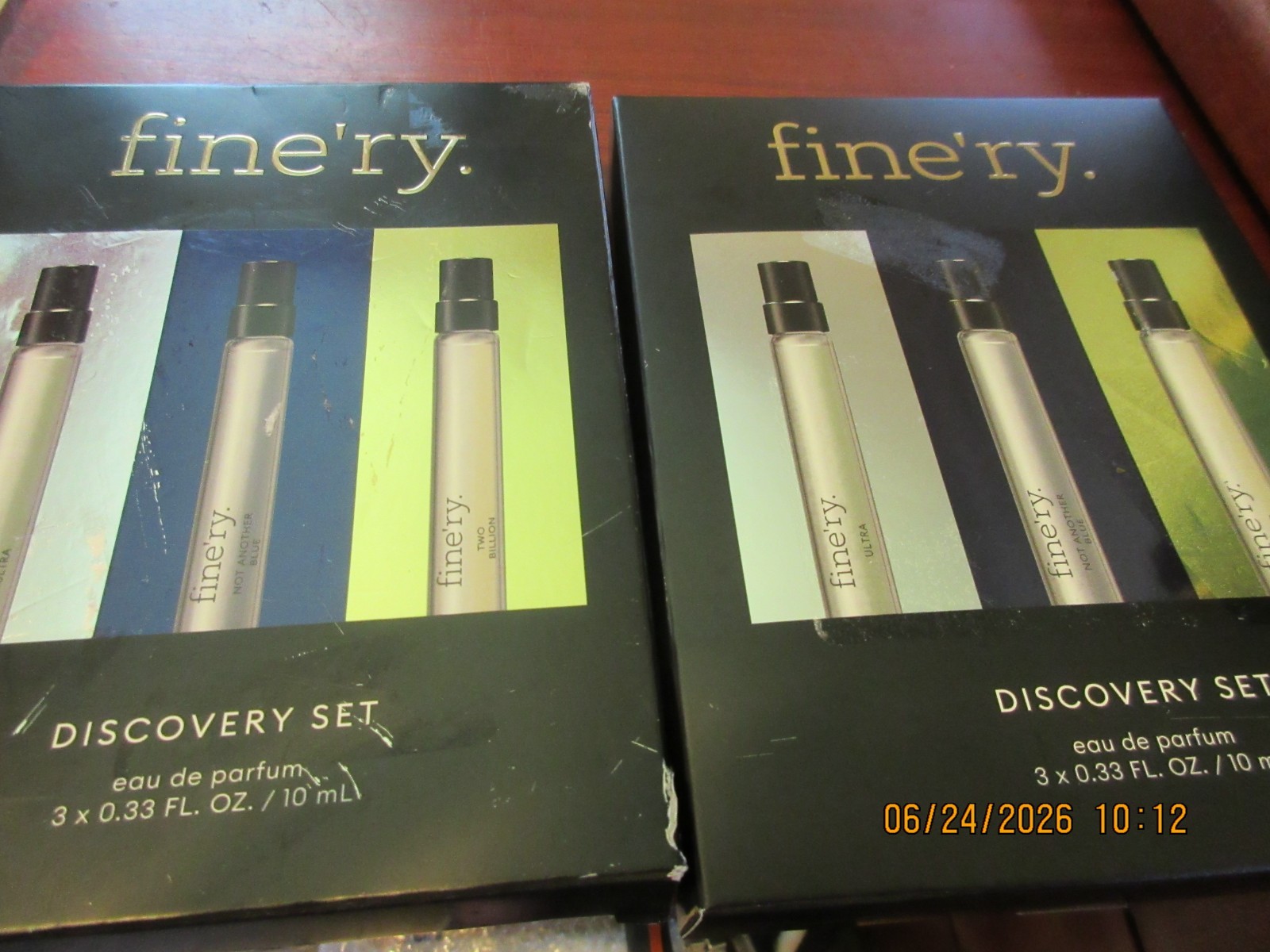 2-Fine’ry men’s Discovery set Eau de parfum not another blue, ultra, two billion