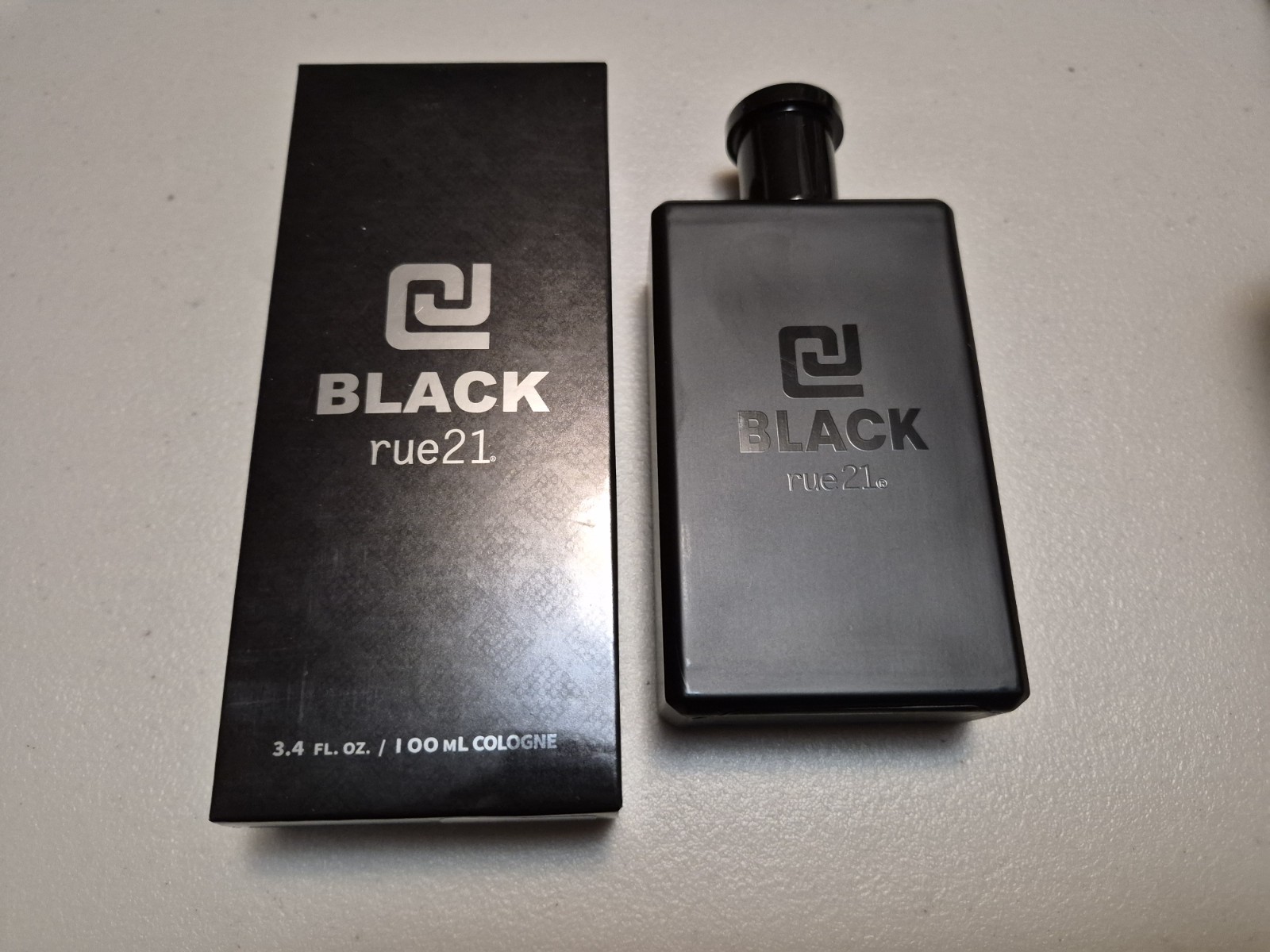 Rue21 CJ Men’s Black Cologne Spray – 3.4 fl oz, 100 ml, NEW