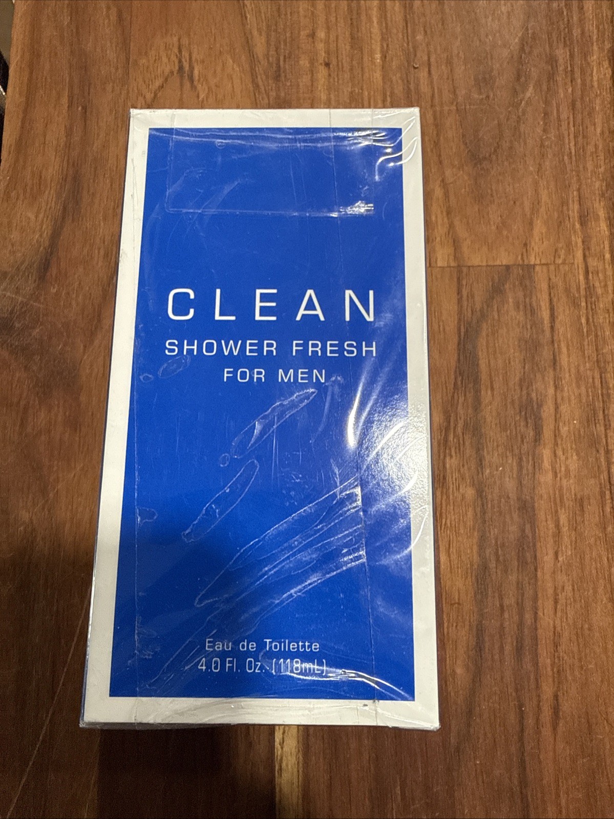 CLEAN FOR MEN SHOWER FRESH by FUSION BRANDS 4 oz EDT Spray Sealed Box
