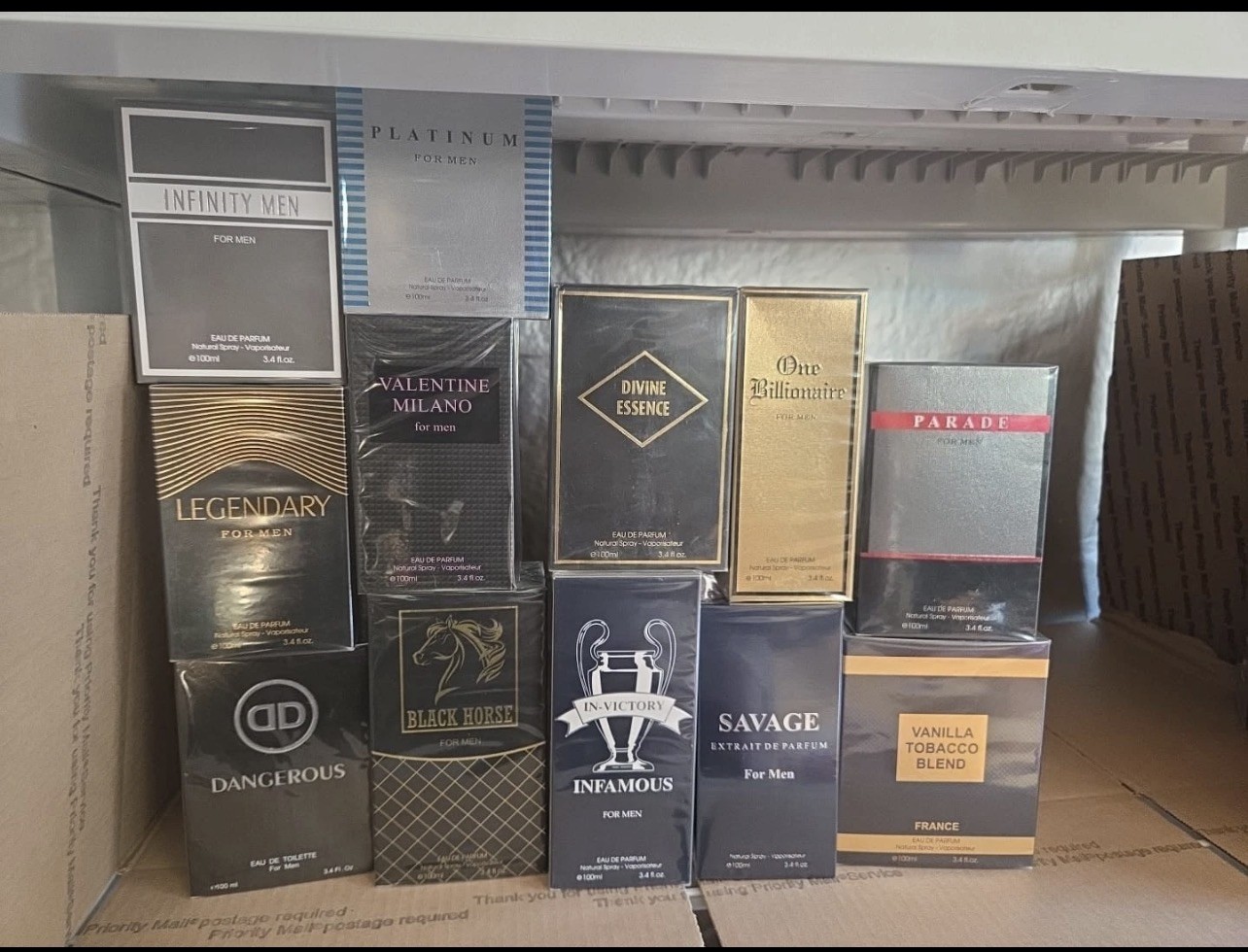 Wholesale Men’s Eau de Parfum Spray Long Lasting Fragrance Lot Of 12