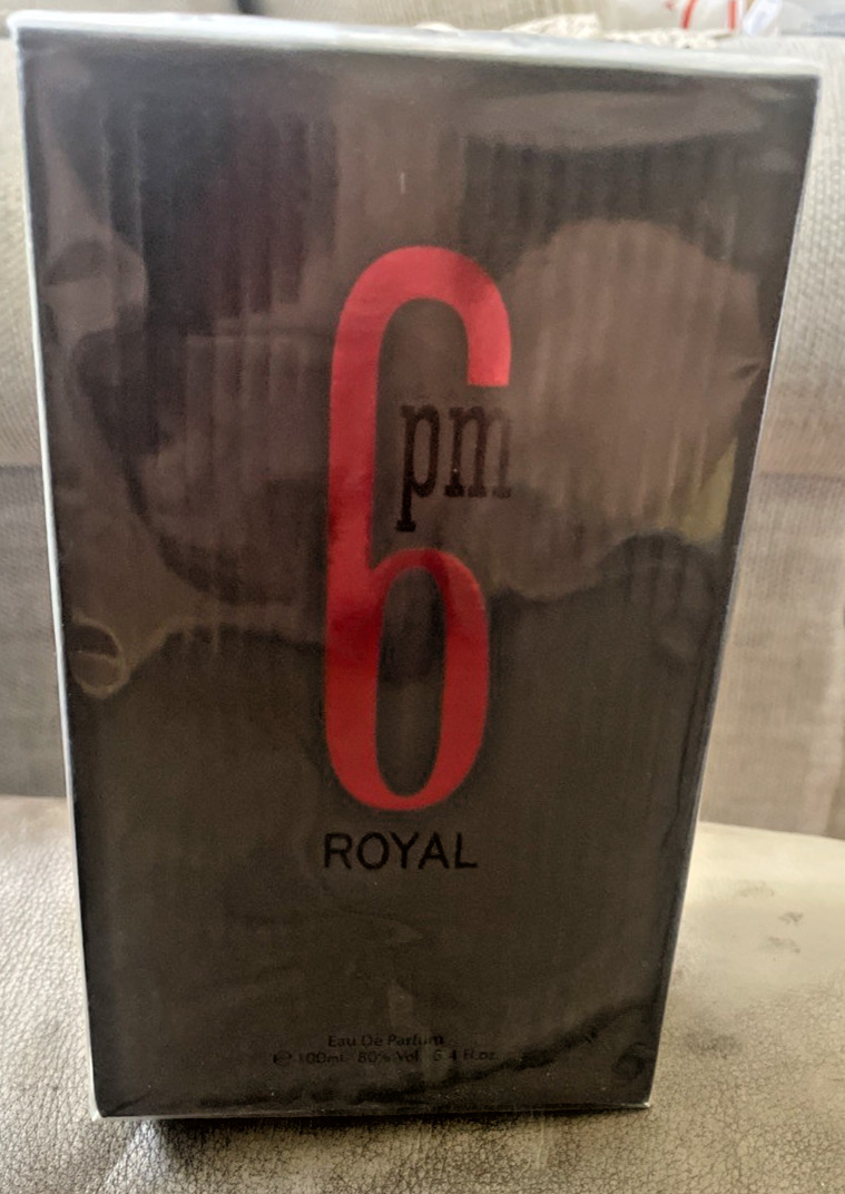 6pm Royal Eau de Parfum Spray for Men 3.4 fl oz Regular Size Fragrance