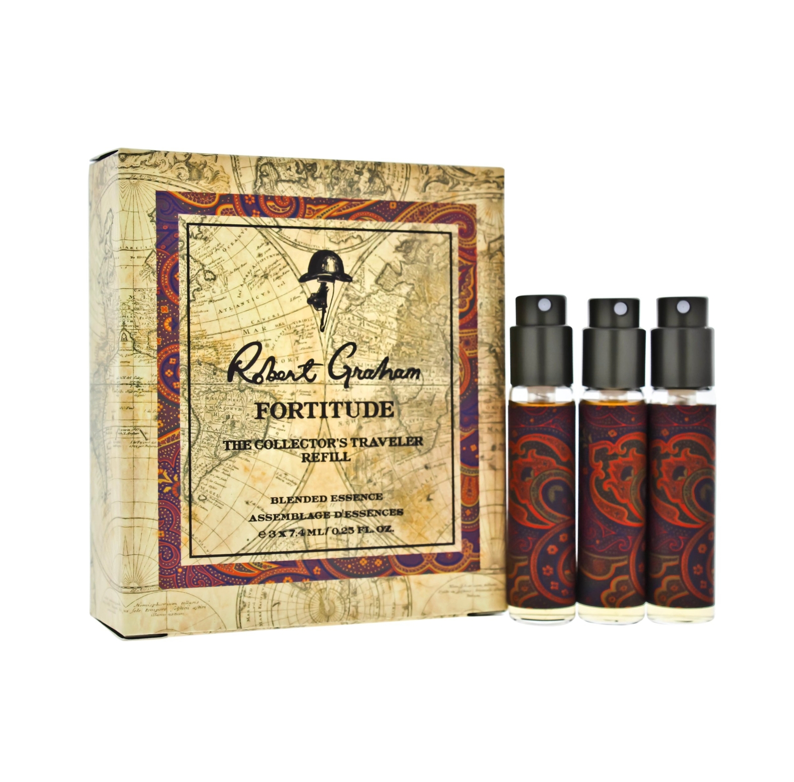 Robert Graham The Collectors Traveler Refill – Fortitude 3 X 0.25 oz EDC…
