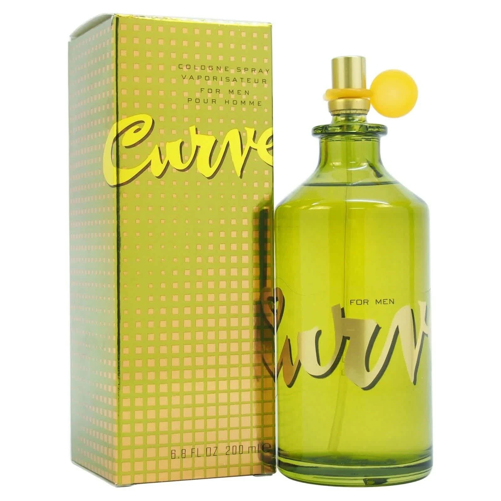 Curve Cologne Spray for Men by Liz Claiborne 6.8 oz / 200ML NEW IN BOX SEALED