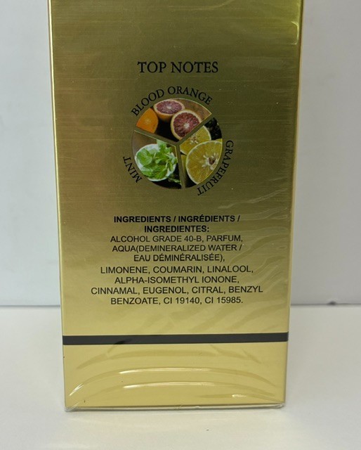 24K Gold-Gold Standard 3.4 FL OZ Spray Perfume – Brand New – Sealed