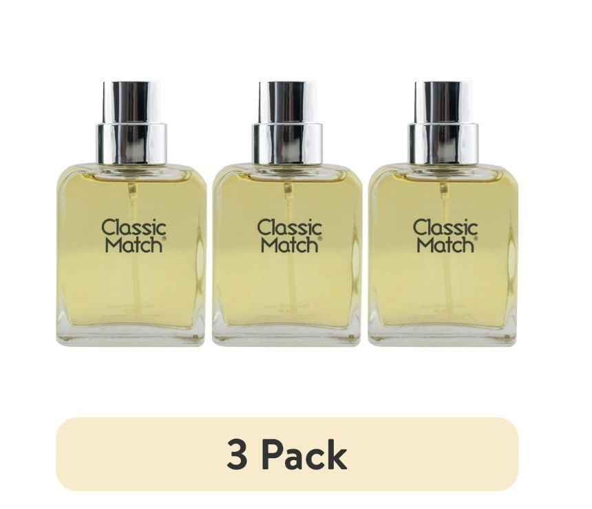 Parfums Belcam Classic Match CM Version of Eau De Toilette Cologne for Men, 3pk