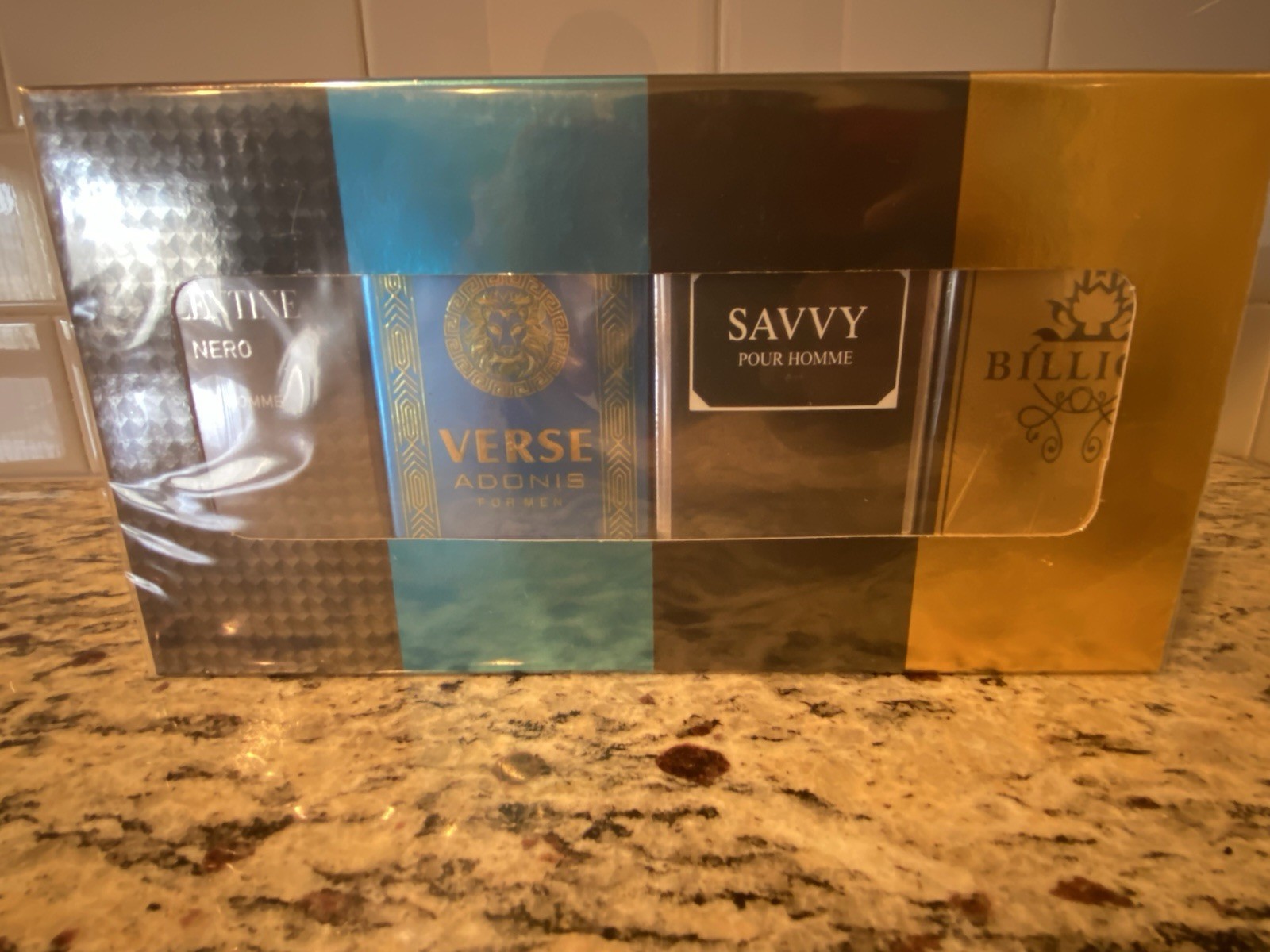 NOVOGLOW Signature Scents 4-Piece Gift Fragrance Set for Men