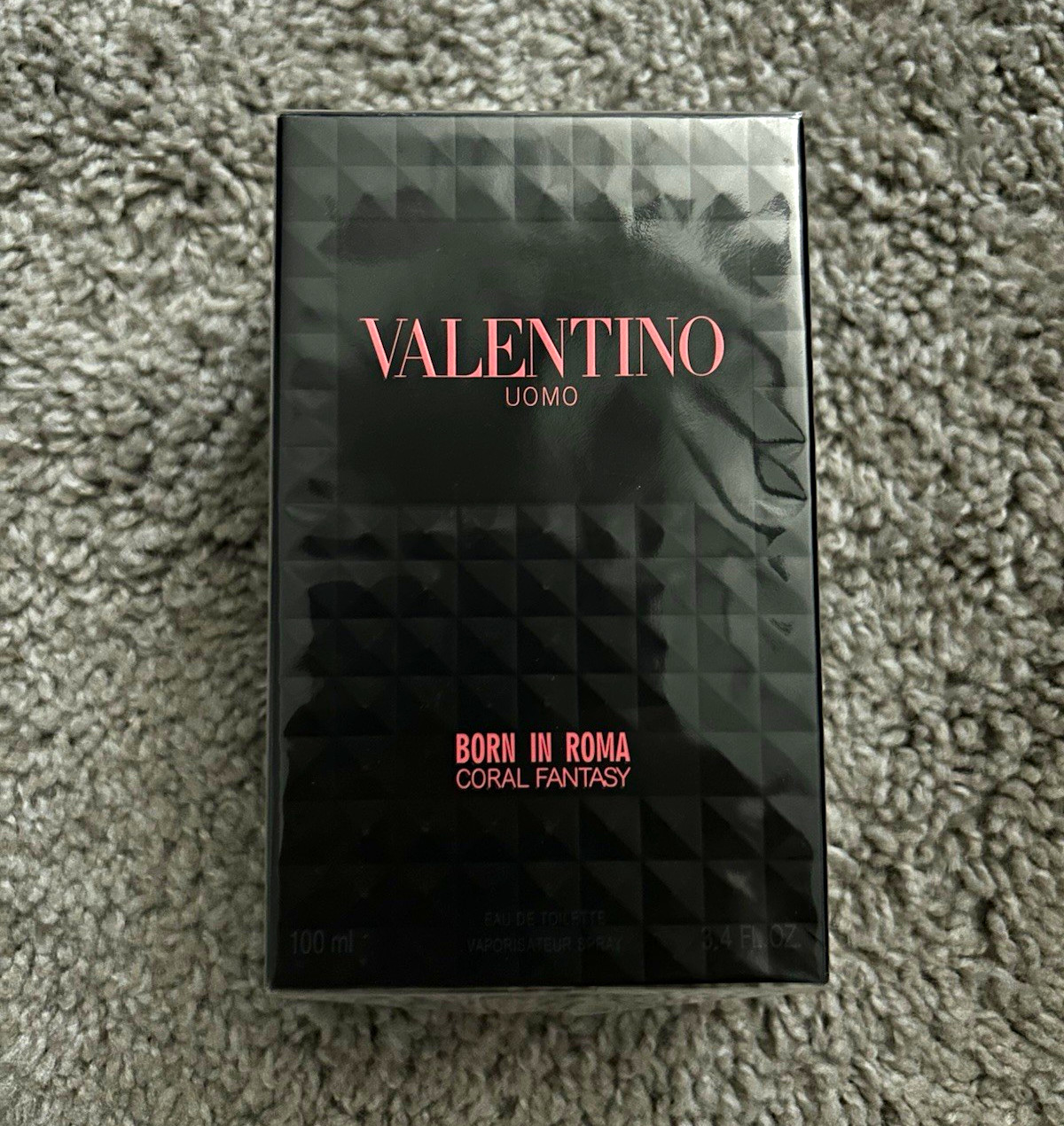 Valentino Uomo Born In Roma Coral Fantasy Eau de Toilette Spray 3.4 fl oz