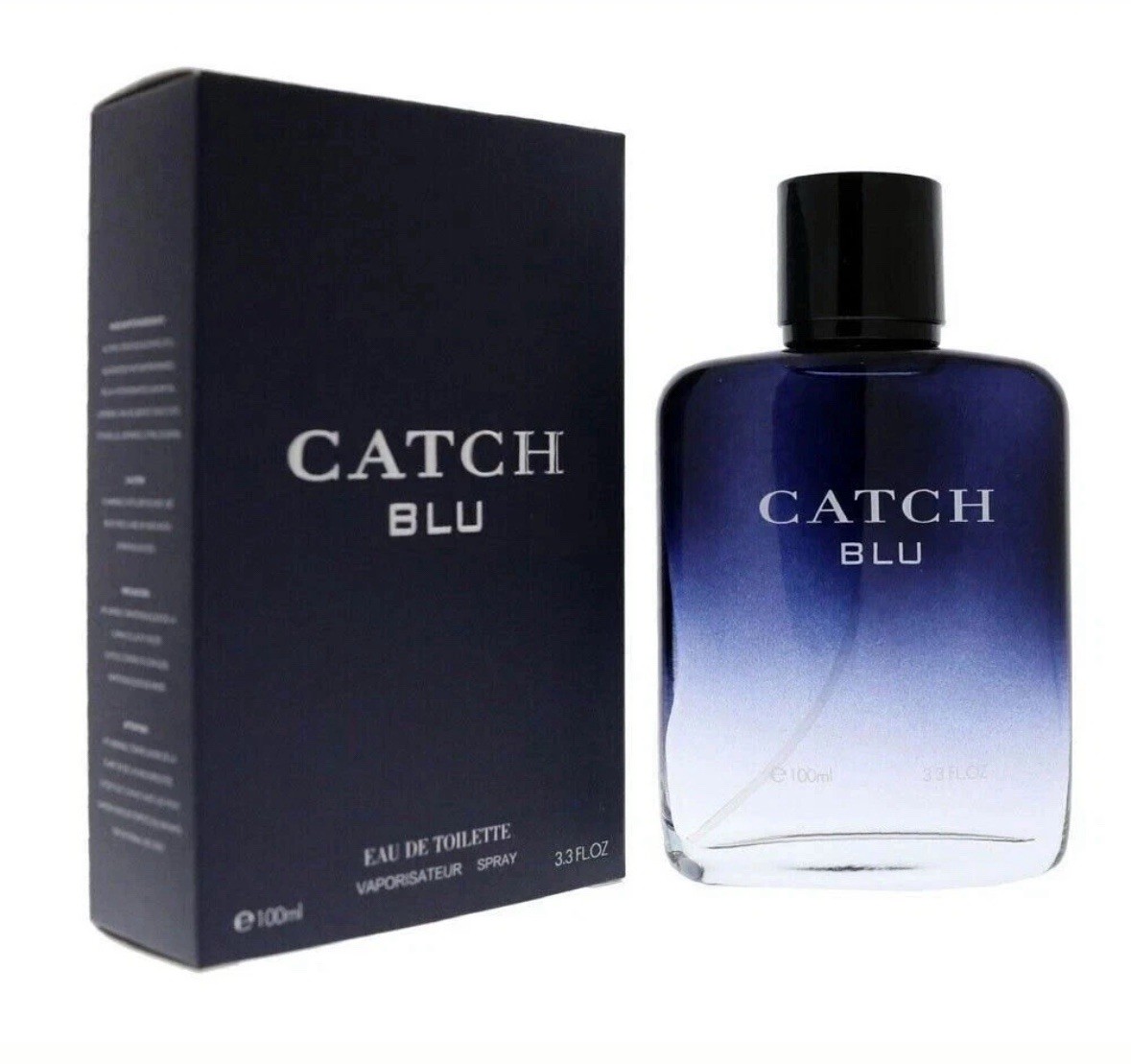 Royal Fragrance Catch Blu 3.3 oz EDT Spray for Men • New Sealed Box