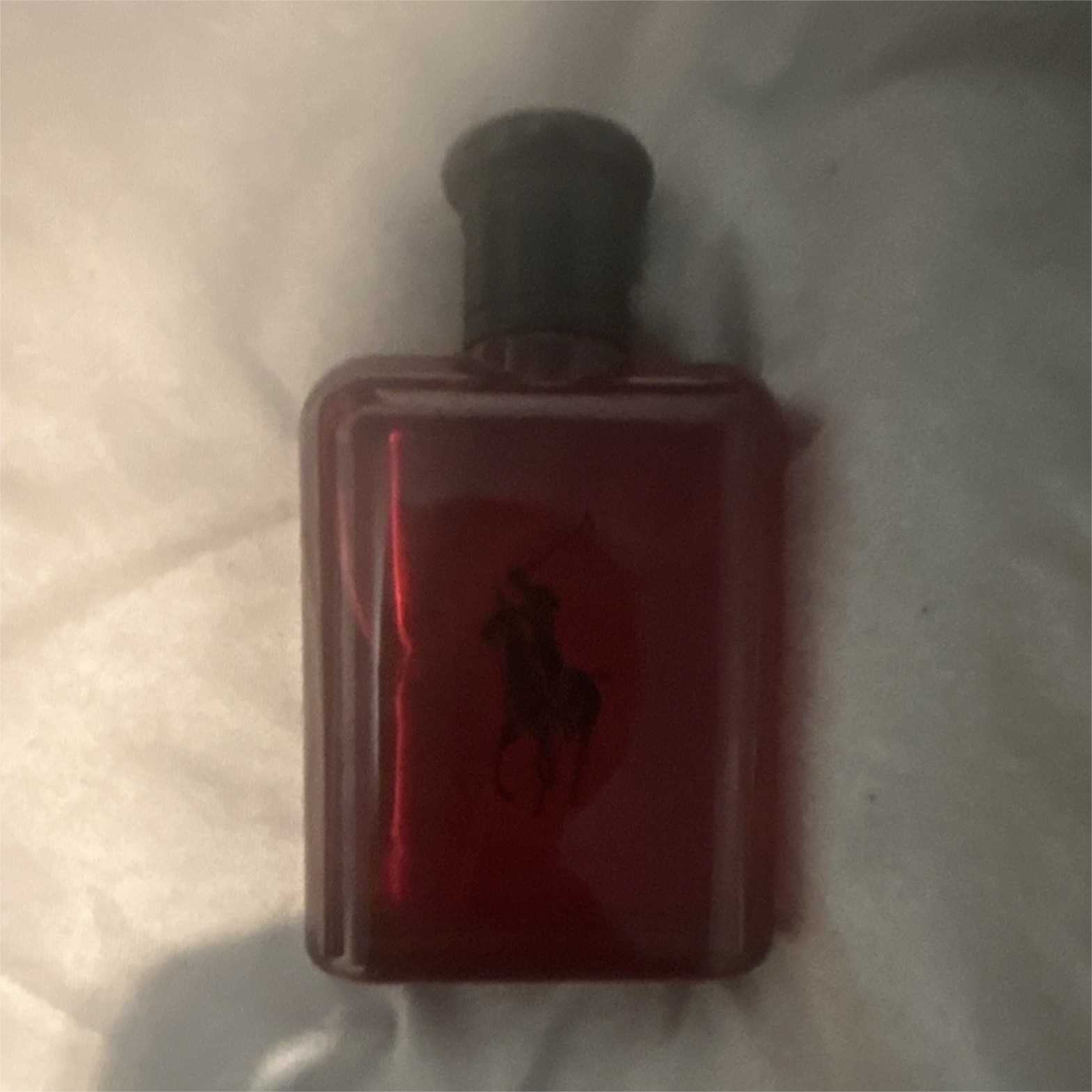 Ralph Lauren Polo Red Fragrance for Men with RL Logo Bottle