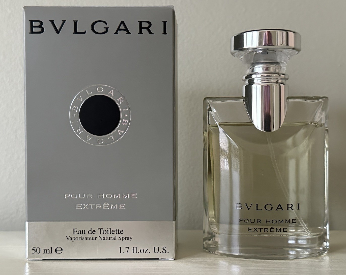 Bvlgari Extreme Pour Homme by Bulgari Eau de Toilette Spray 1.7 oz 50 ml