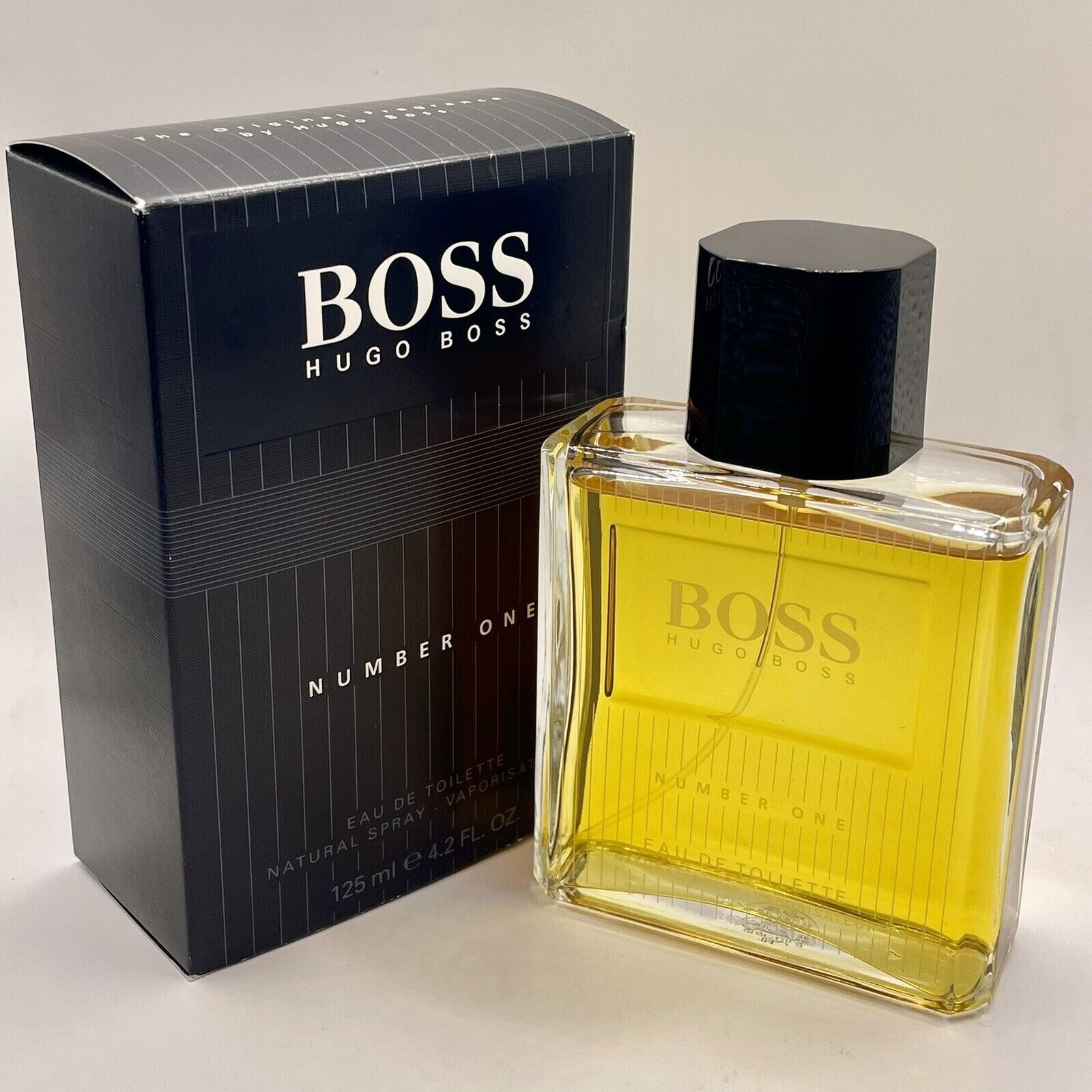 Boss NUMBER ONE By Hugo Boss Men 4.2oz 125ml EDT Discontinued, New In Box