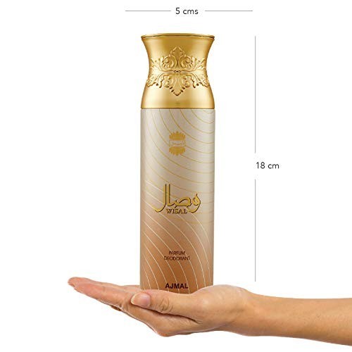 Ajmal Deodorant Pack 4 Aurum Wisal Wisal Dhahab Sacred Love 200ml Each