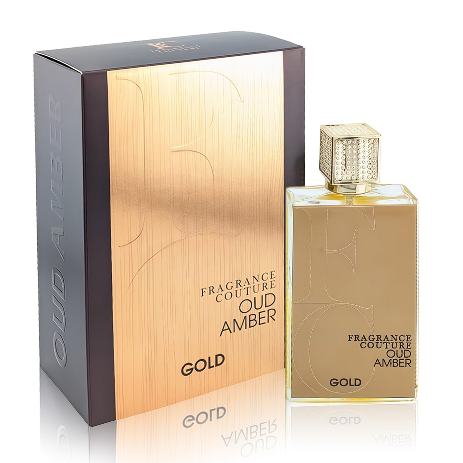 Men/Women Cologne Oud Amber Gold Unisex Perfume 100ml Eau de Parfum – Bold Sp…