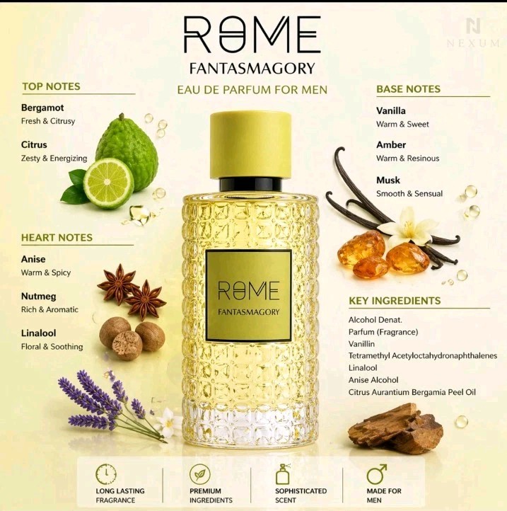 ✨Mast Rome Fantasmagory By BHARARA EDP 100ML/3.40z✨