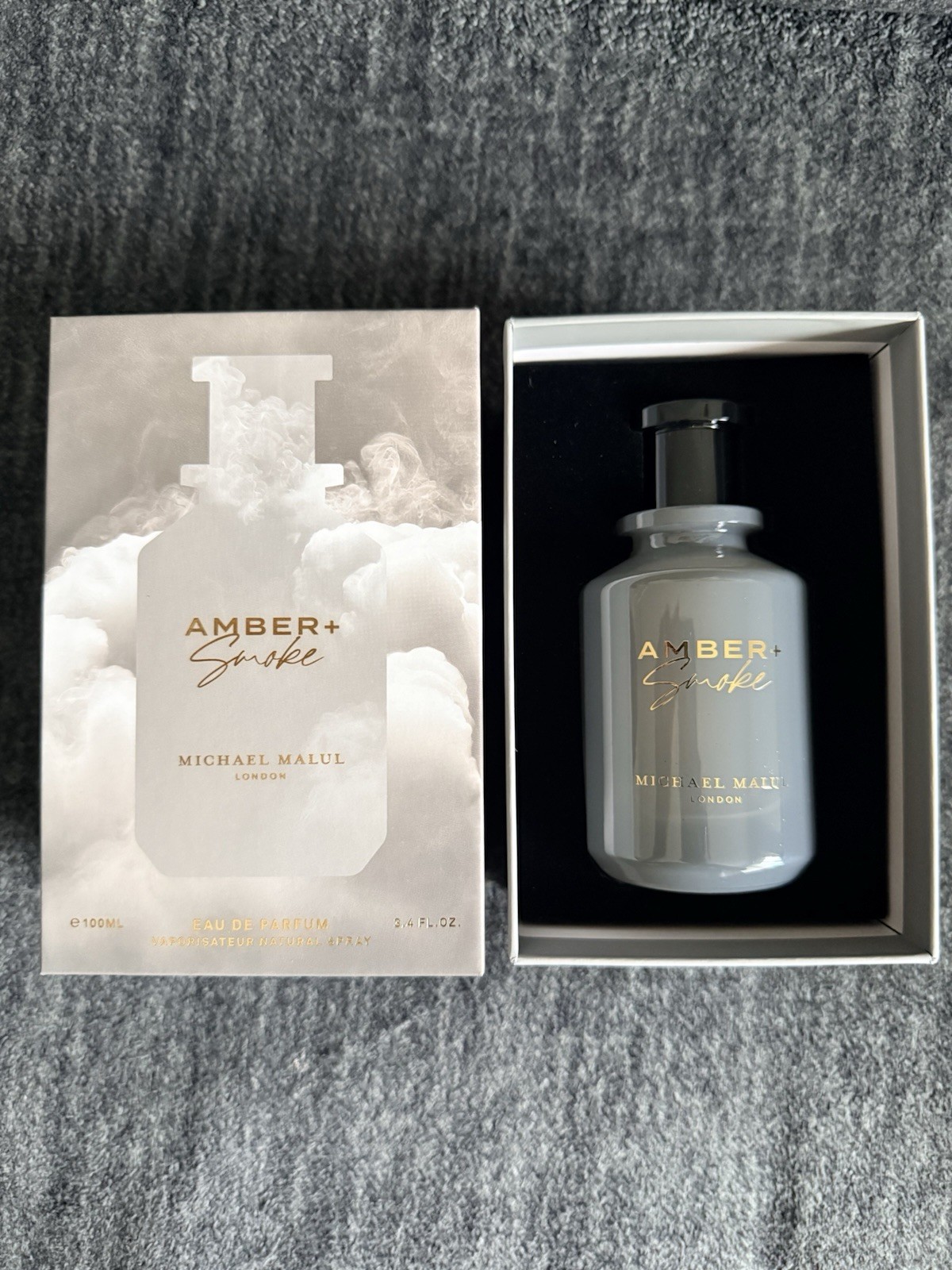 Michael Malul Amber+Smoke Eau de Parfum Spray 3.4 oz (100 Ml)