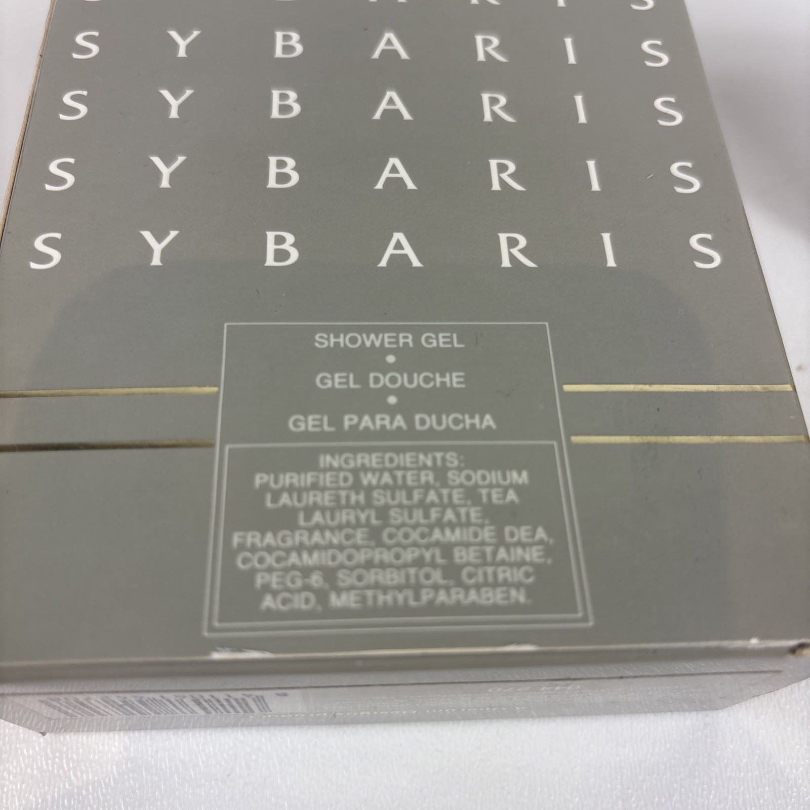 Vintage Antonio Puig Sybaris Shower Gel 200 Ml. 6.75 Fl OZ