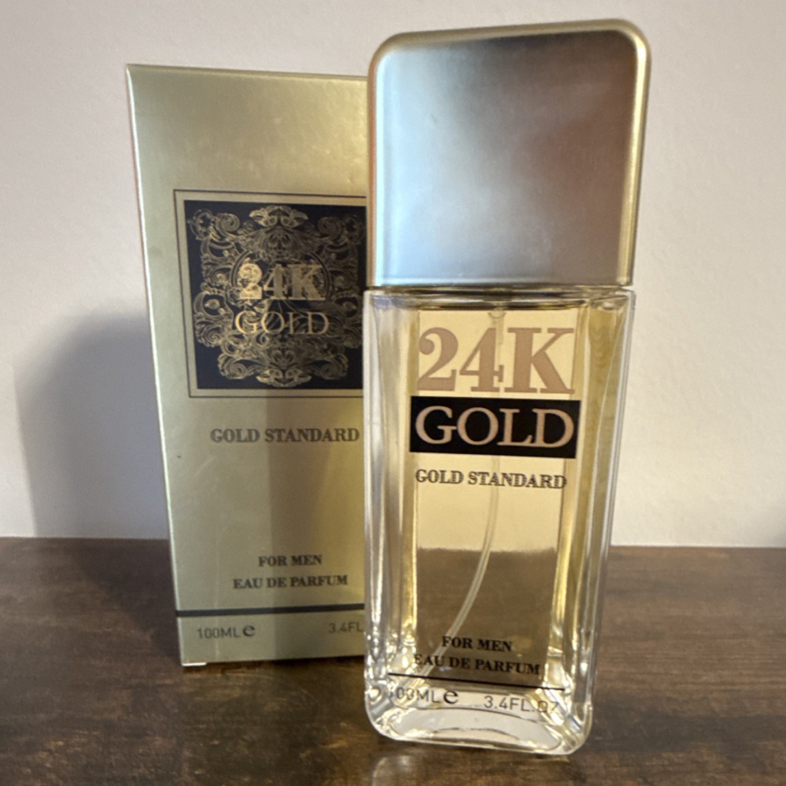 24K Gold Gold Standard Eau de Parfum Spray 100mL Blood Orange Grapefruit Mint