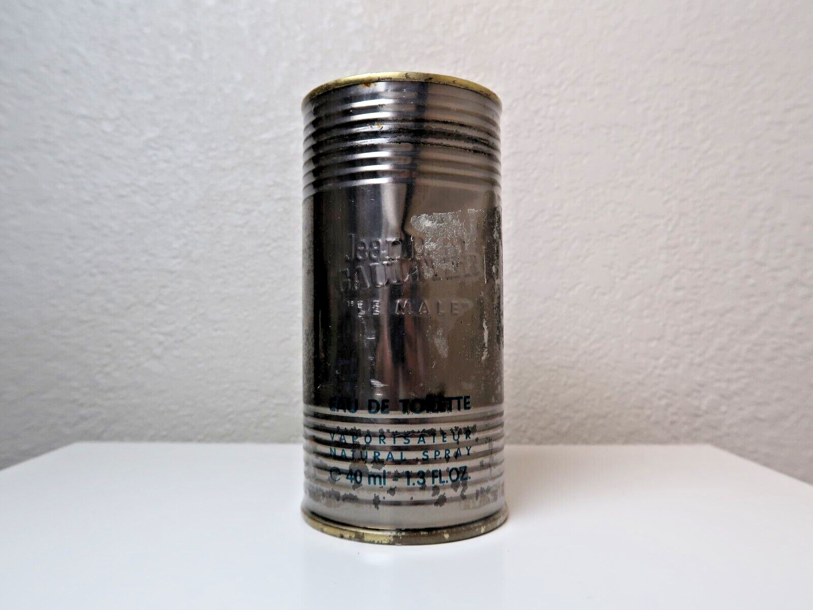 2008 Vintage Batch Jean Paul Gaultier le male edu de toilette 1.3 fl oz SEALED