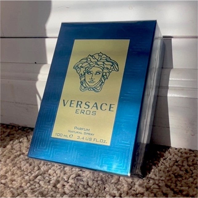 Versace Eros Parfum Spray 100 mL 3.4 fl oz Coumarin Limonene Linalool