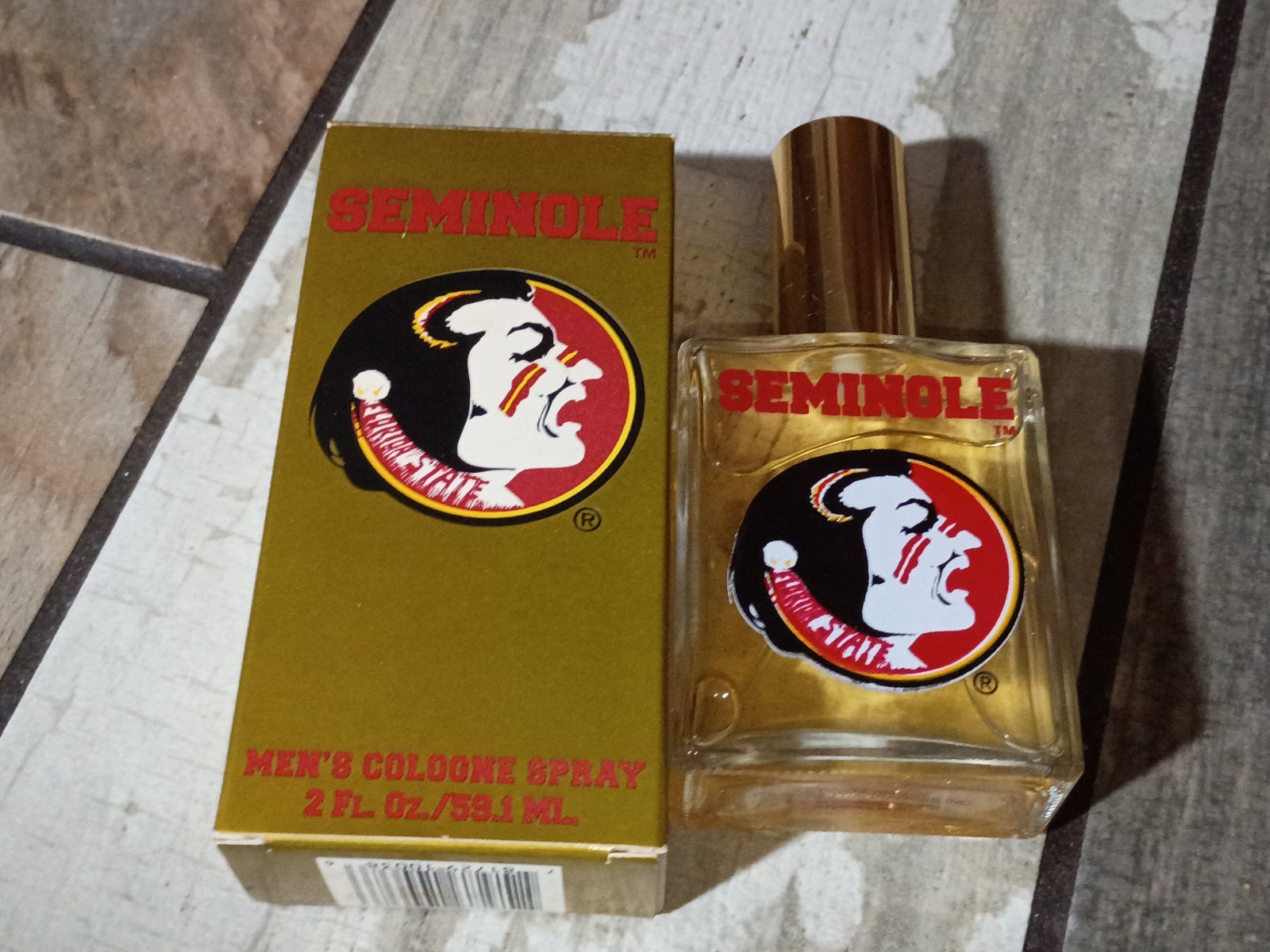 NEW VTG Florida State University Seminoles Cologne For Men Masik 2 Fl Oz 59 Ml
