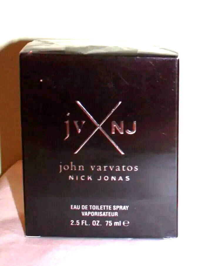 John Varvatos Nick Jonas RED JV/NJ Cologne EDT Spray 2.5 oz New Sealed Box