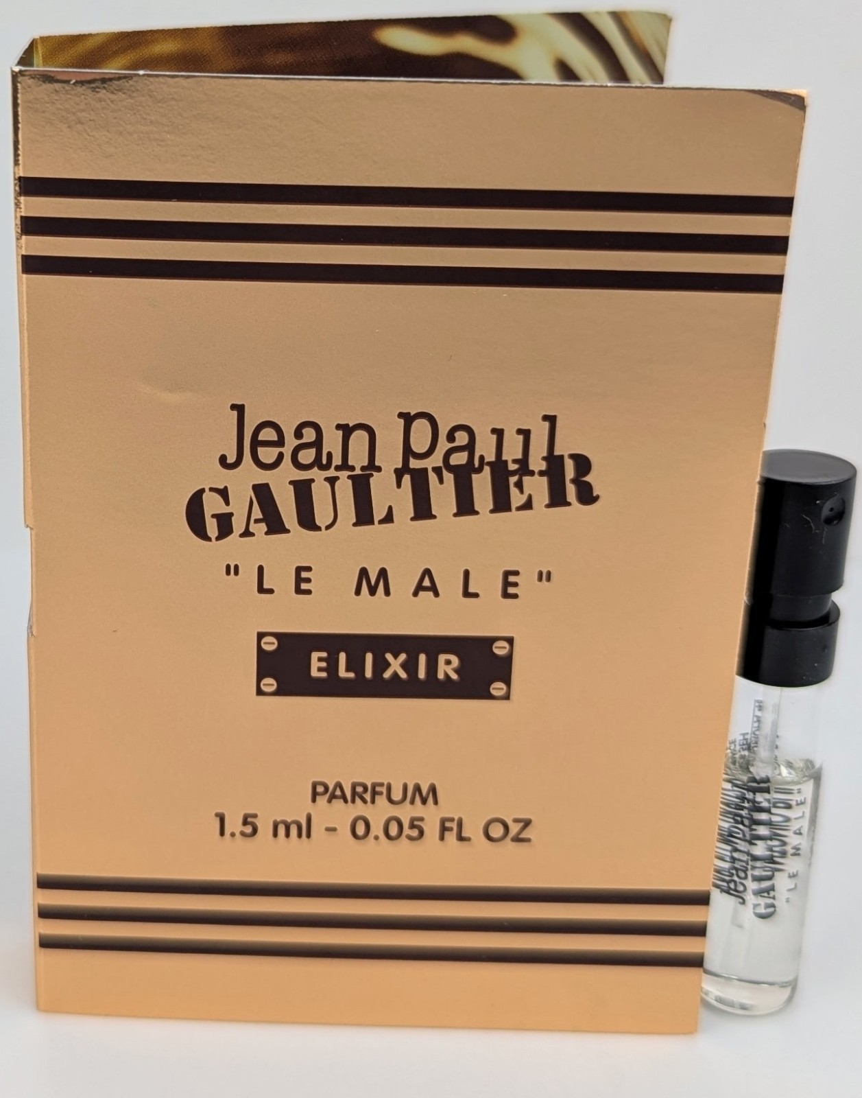 Jean Paul Gaultier Le Male Elixir Parfum 1.5ml Sample Spray