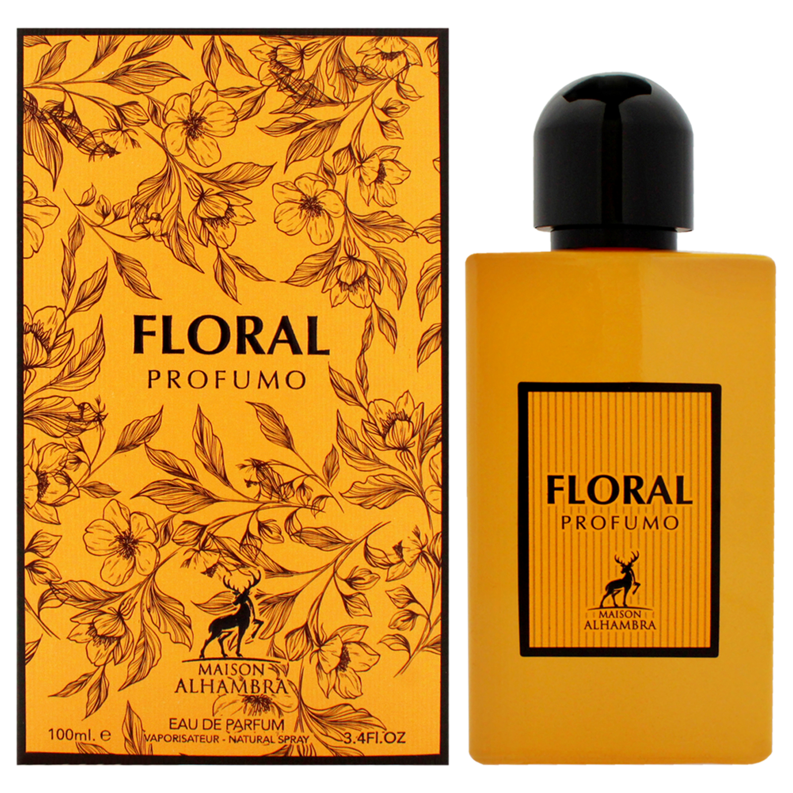 Floral Profumo by Maison Alhambra for Women – 3.4 oz EDP Spray