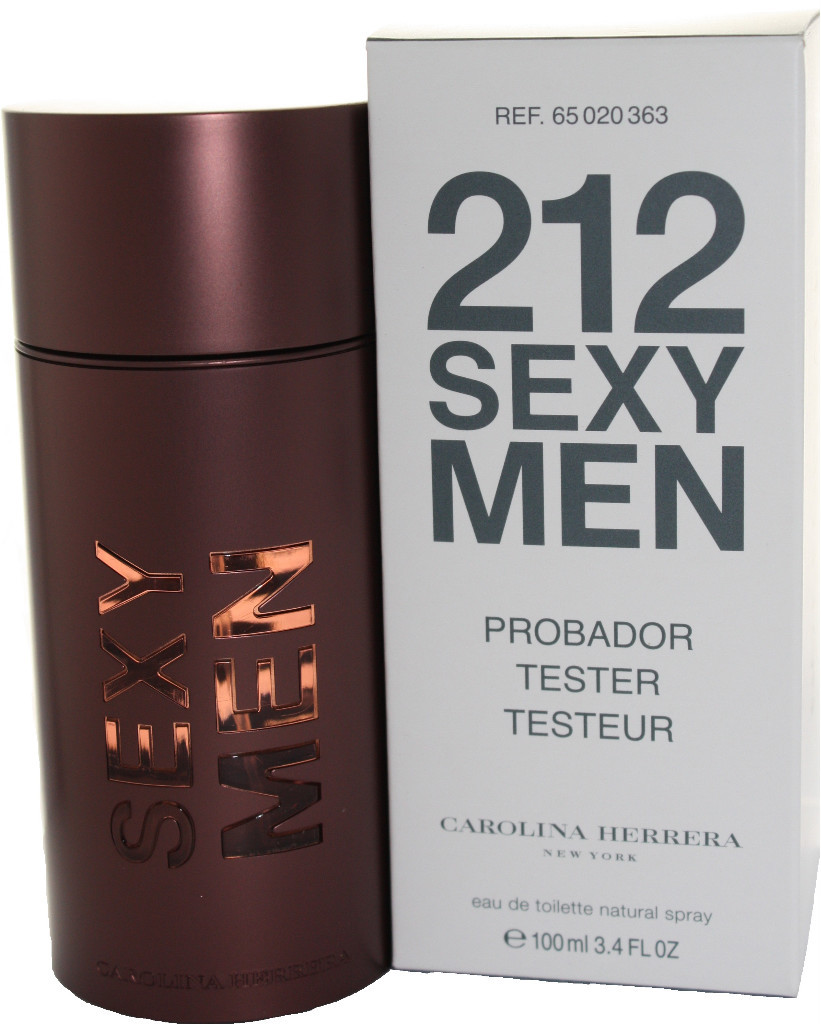 212 SEXY BY CAROLINA HERRERA 3.4/3.3 EDT SPRAY FOR MEN NEW Same As Picture
