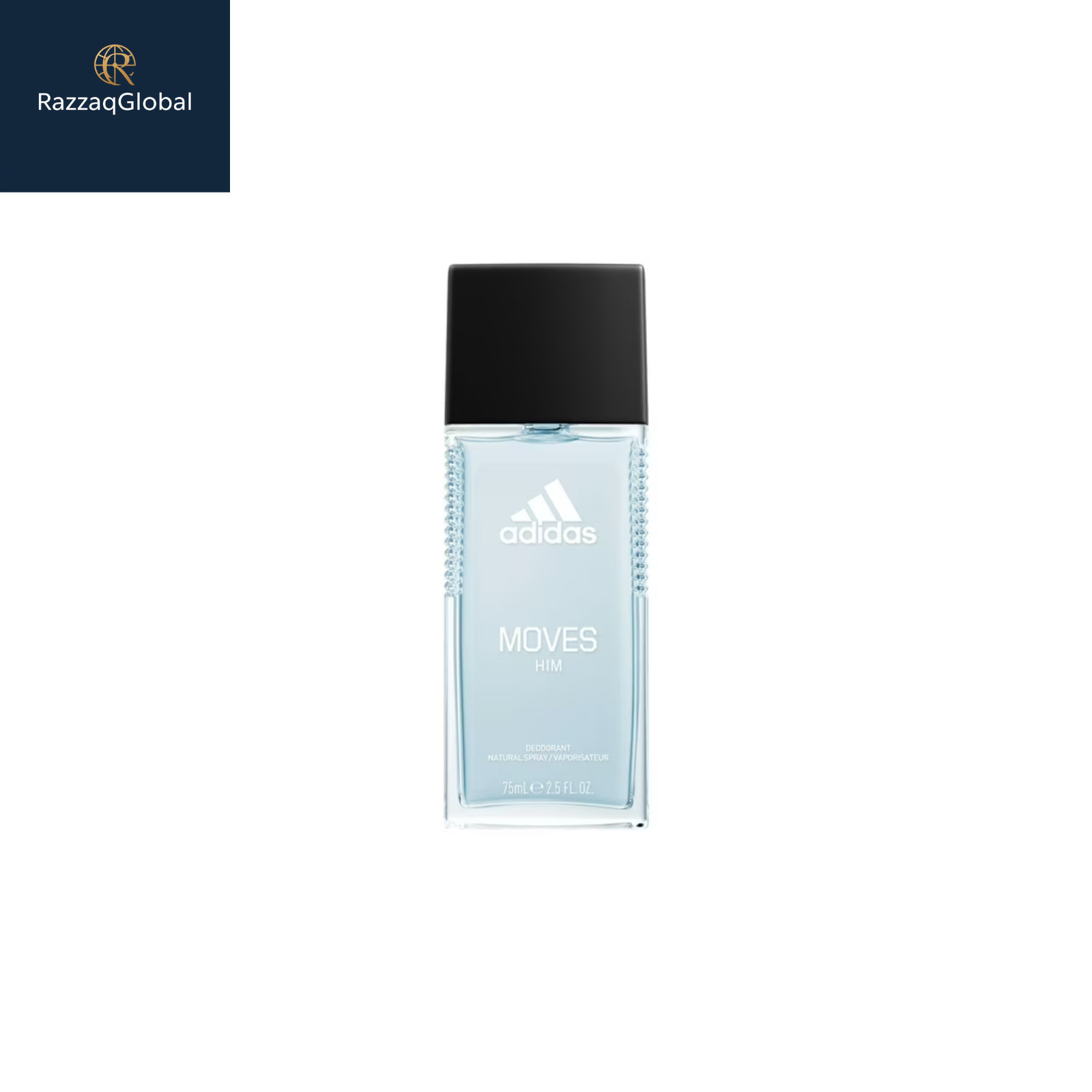 Adidas Moves Body Spray for Men, 2.5 oz