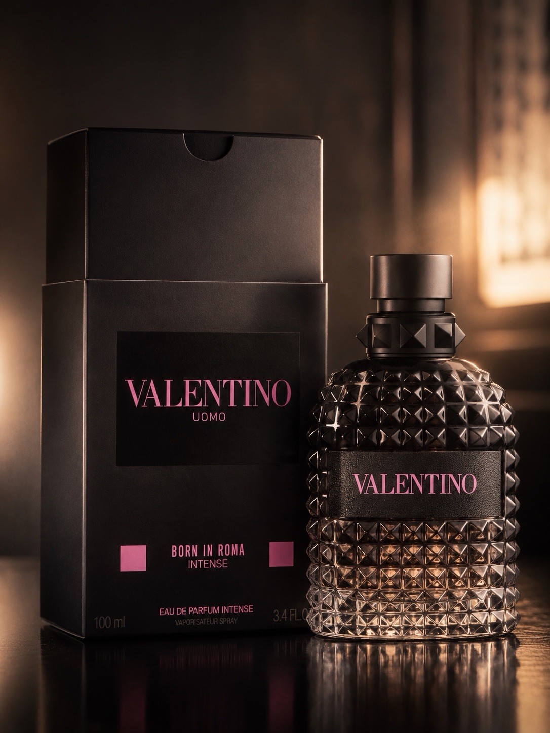 Valentino Uomo Born In Roma Intense Eau de Parfum Intense Spray 3.4 fl oz