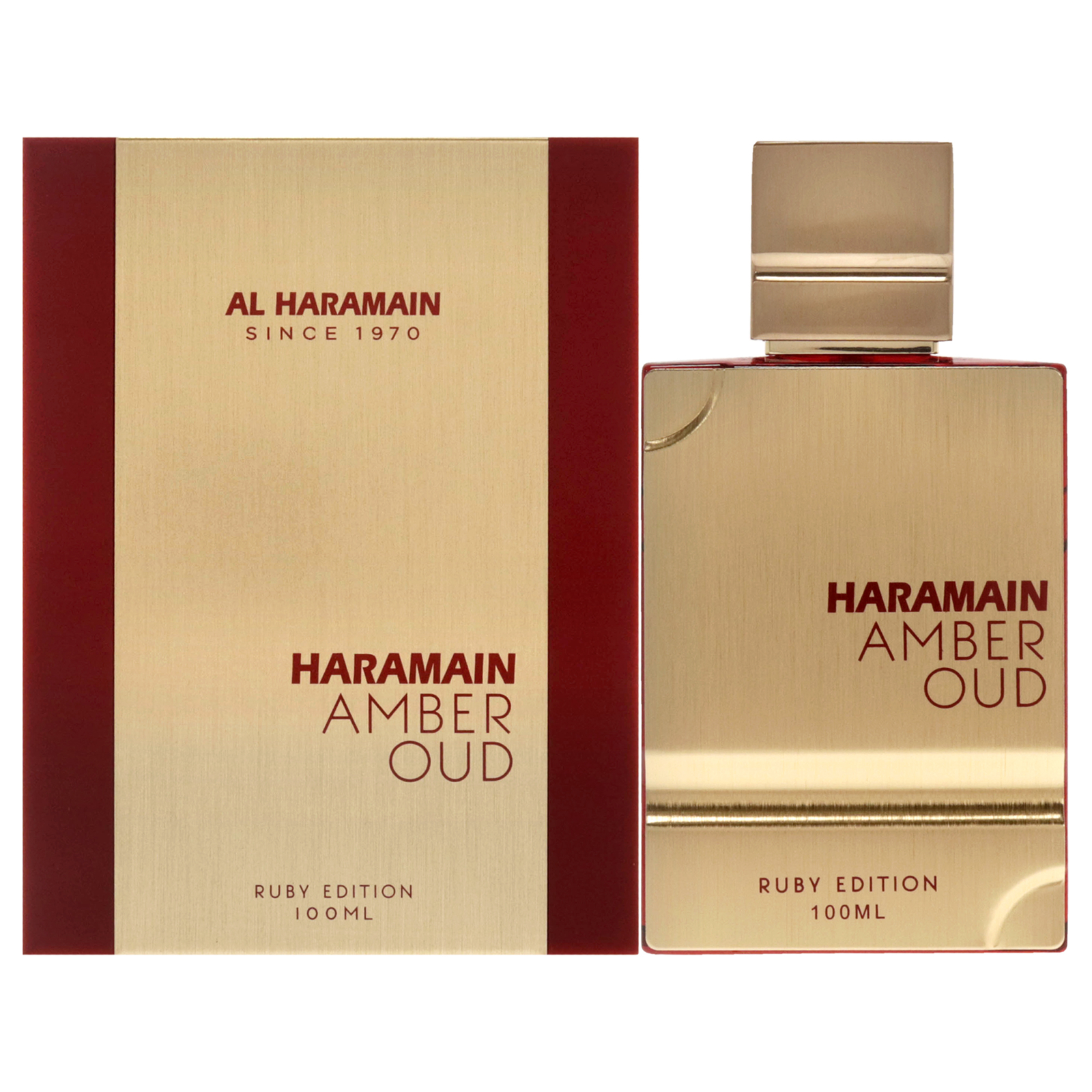 Amber Oud – Ruby Edition by Al Haramain for Unisex – 3.4 oz EDP Spray