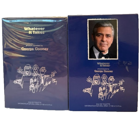 Whatever It Takes George Clooney Cologne 3.4 Fl Oz Sealed NIB