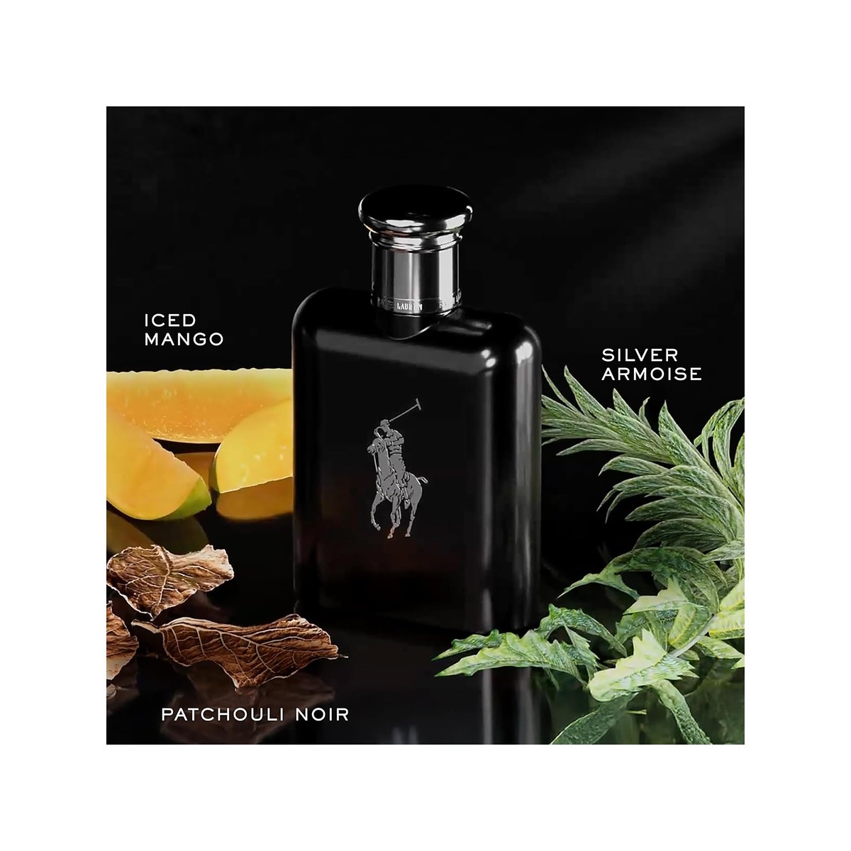 Ralph Lauren Polo Black Eau De Toilette 4.2 oz / 125 ml For Men