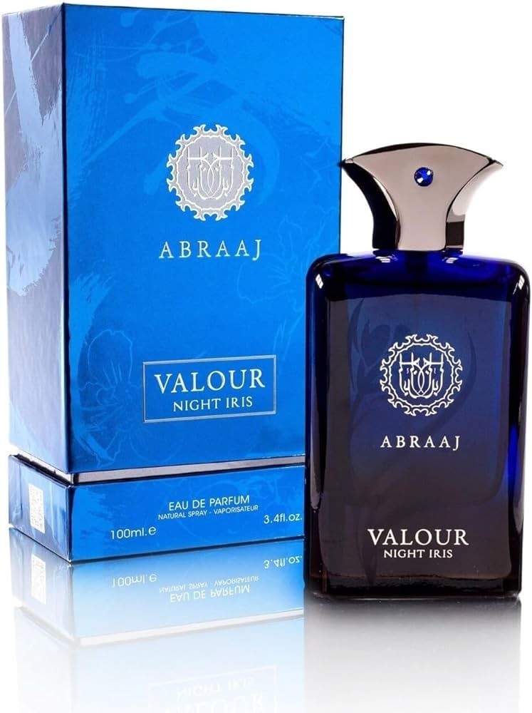 Abraaj Valour Night Iris EDP 100ml Men’s Perfume – Black Iris by Fragrance World