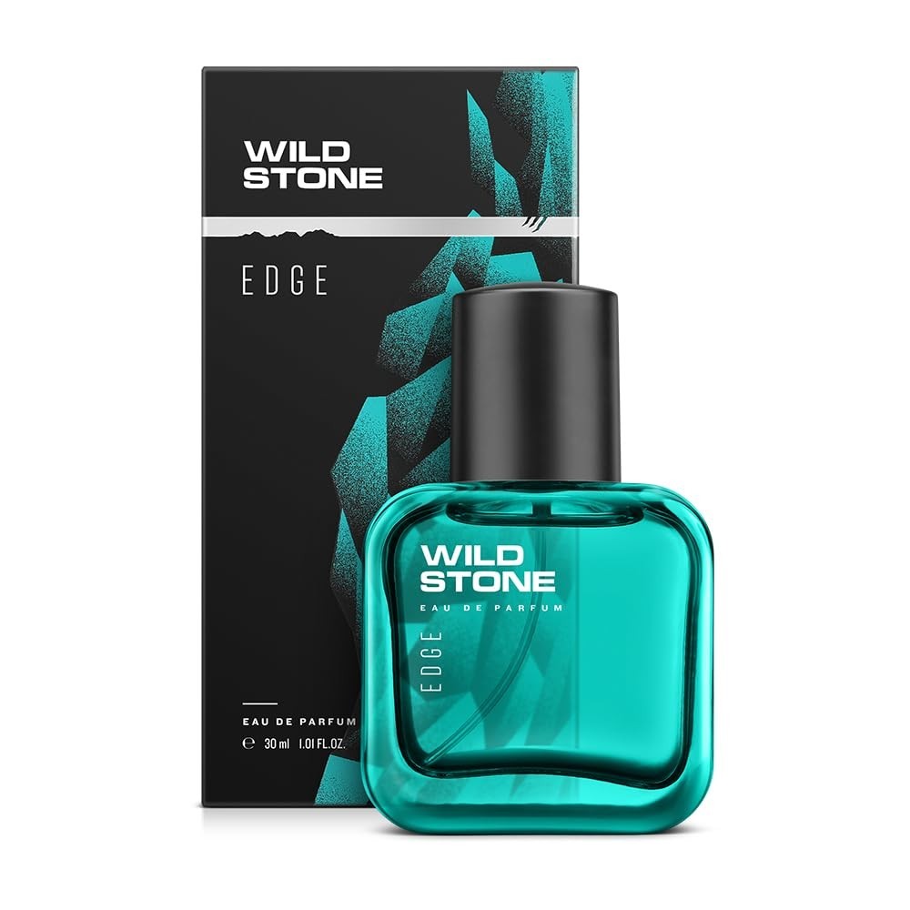 Wild Stone Edge Premium Perfume Spray For Men, 30Ml|Long Lasting Eau De Parfum|