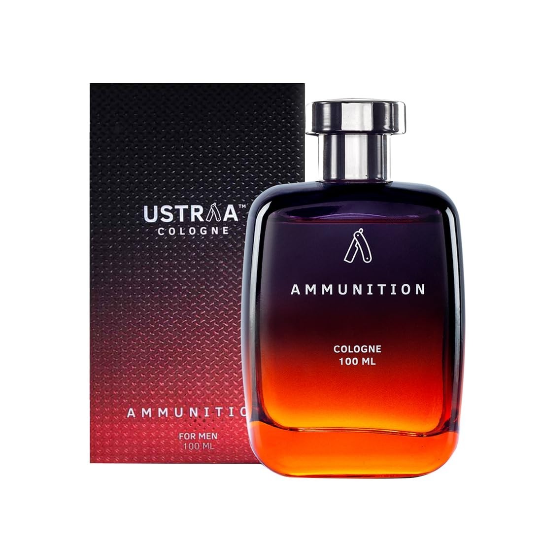 Ustraa Ammunition Cologne – 100 ml – Perfume for Men | A Bold and Masculine