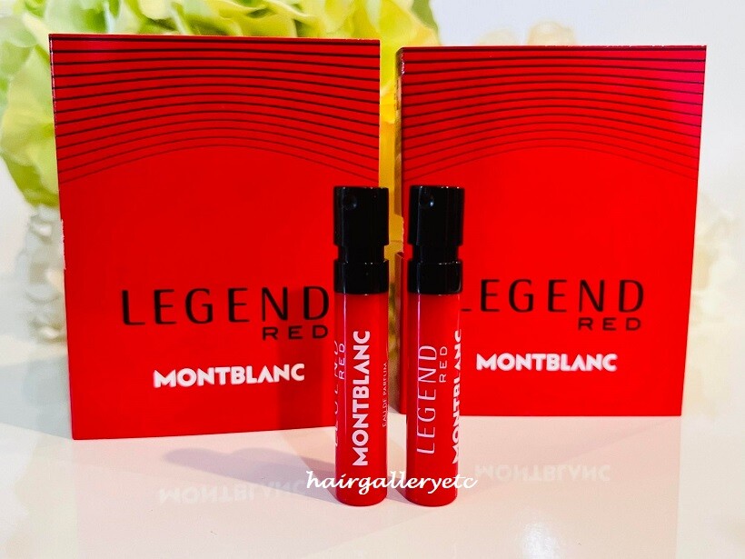 2 Montblanc Legend Red EAU De Parfum Sampler Spray NEW RELEASE 2022 FRESH