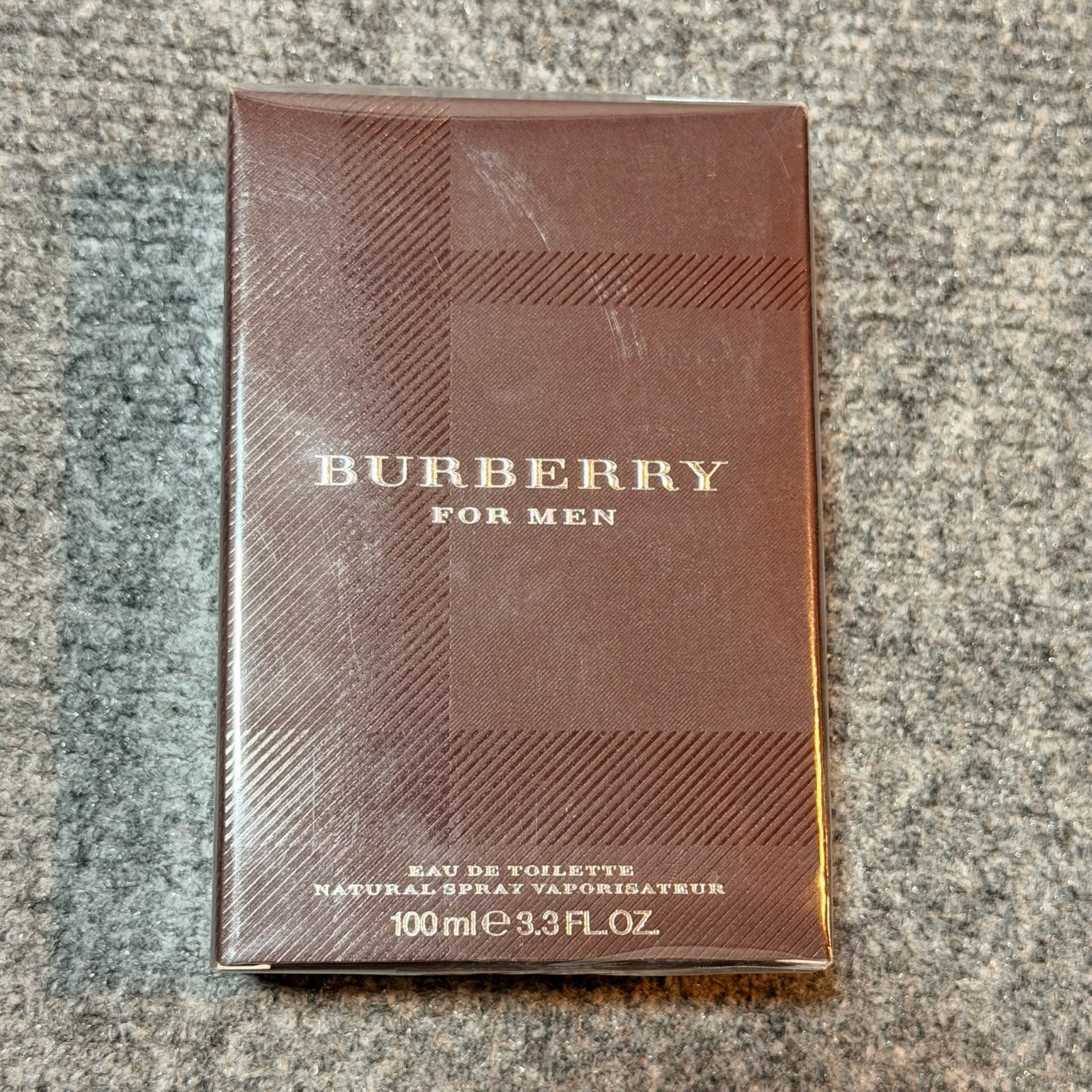 NEW Burberry For Men Eau De Toilette 100 ml Natural Spray Made In Spain