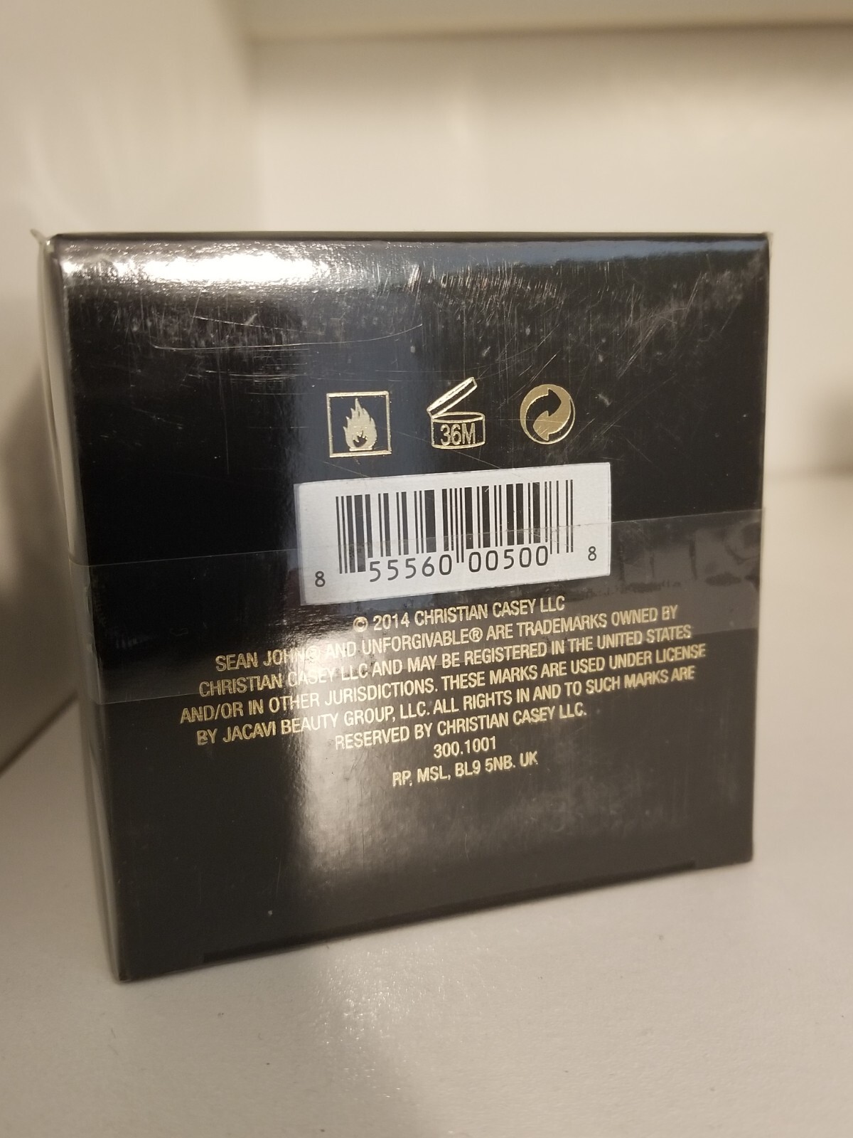 Unforgivable by Sean John 4.2 oz 125 ml EDT spray for Men 2014 Batch