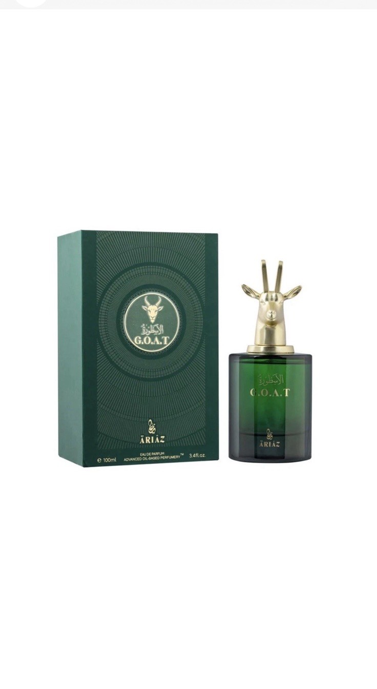 GOAT BY ARIAZ 3.4OZ/100ML EAU DE PARFUM FOR MEN – FRUITY SMOKY CHYPRE