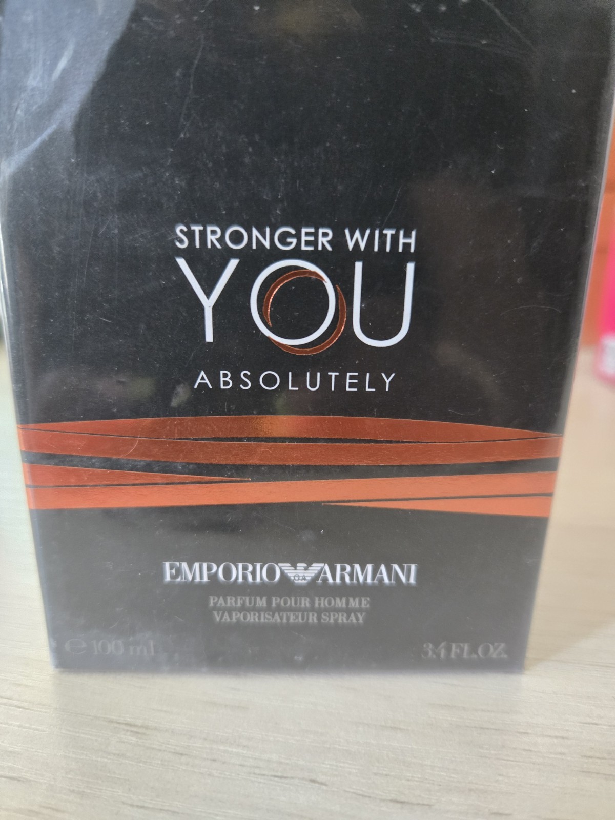 Emporio Armani Stronger With You Absolutely Parfum Spray Pour Homme 3.4 fl oz