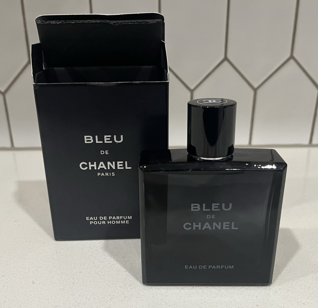 CHANEL Bleu de Chanel Eau de Parfum Natural Spray, 3.4 fl oz Regular Size